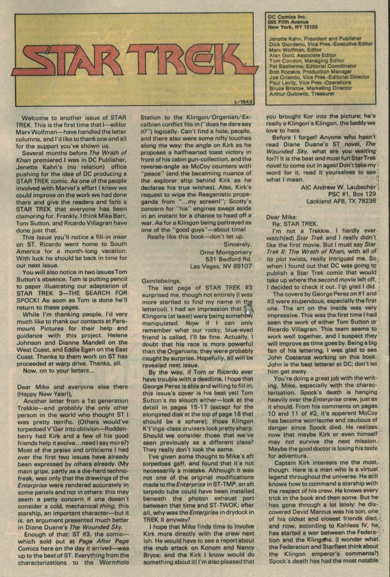 Read online Star Trek (1984) comic -  Issue #5 - 25