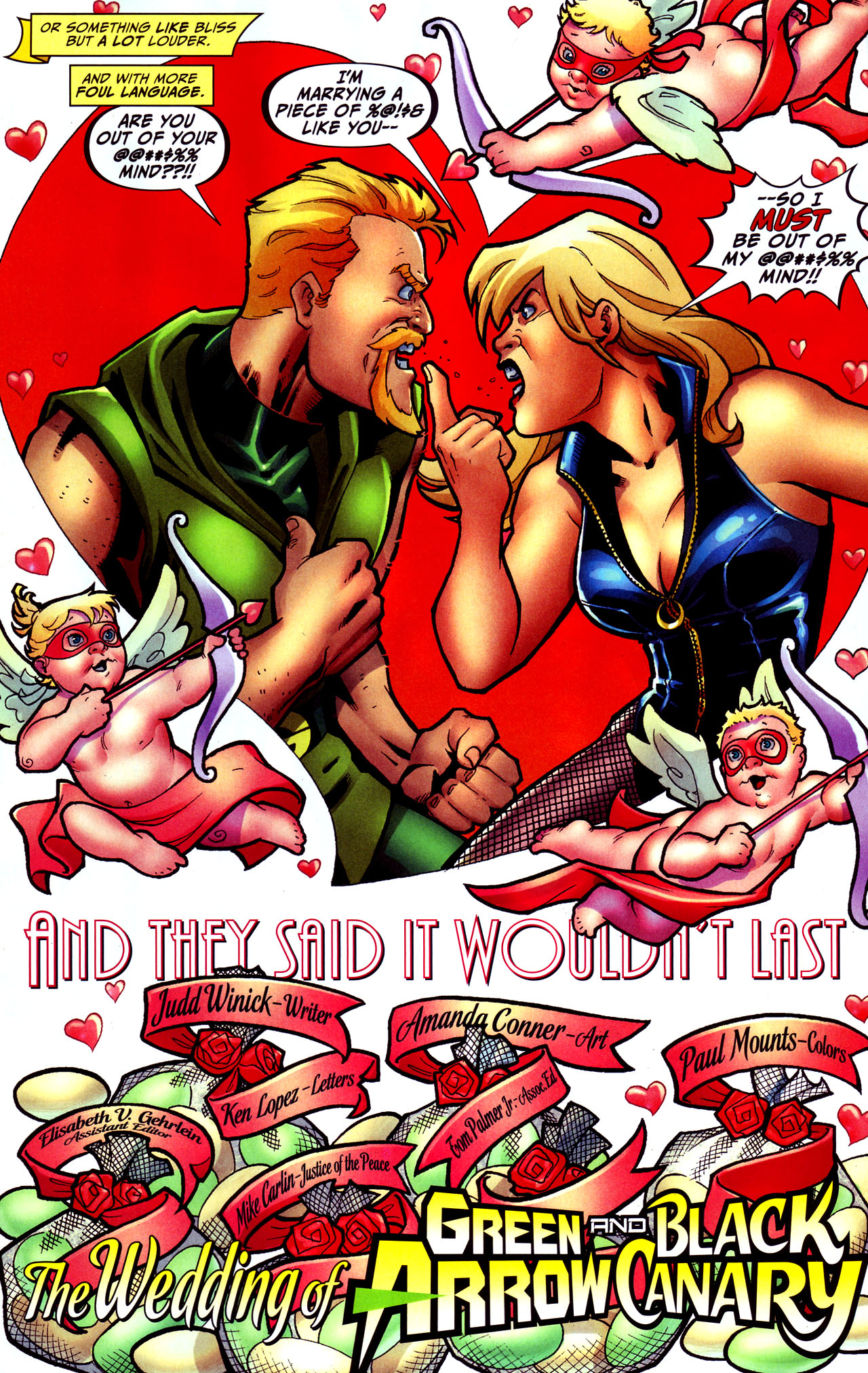 Read online Green Arrow/Black Canary Wedding Special comic -  Issue # Full - 4