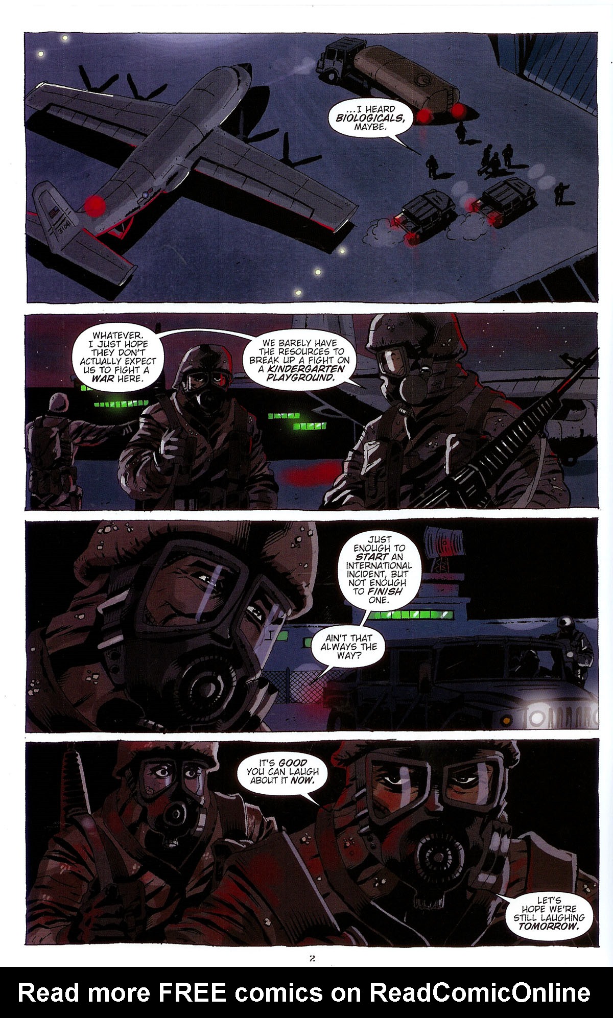 Read online CVO: Covert Vampiric Operations - Rogue State comic -  Issue #5 - 4