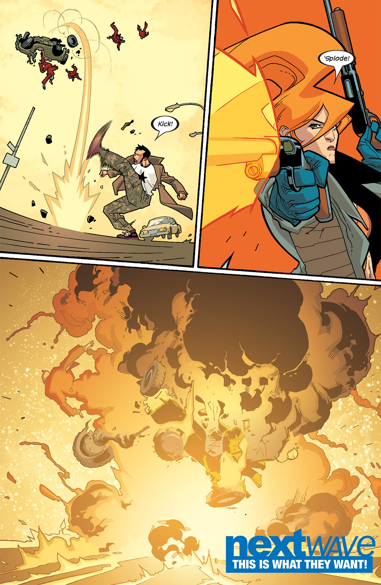 Read online Nextwave: Agents Of H.A.T.E. comic -  Issue #2 - 17