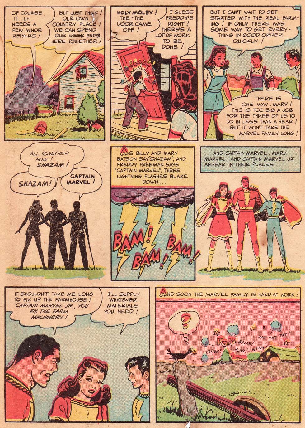 Read online The Marvel Family comic -  Issue #24 - 6