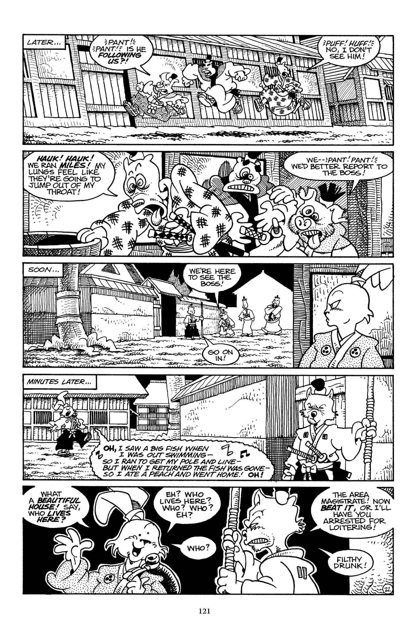 Read online The Usagi Yojimbo Saga comic -  Issue # TPB 1 - 118