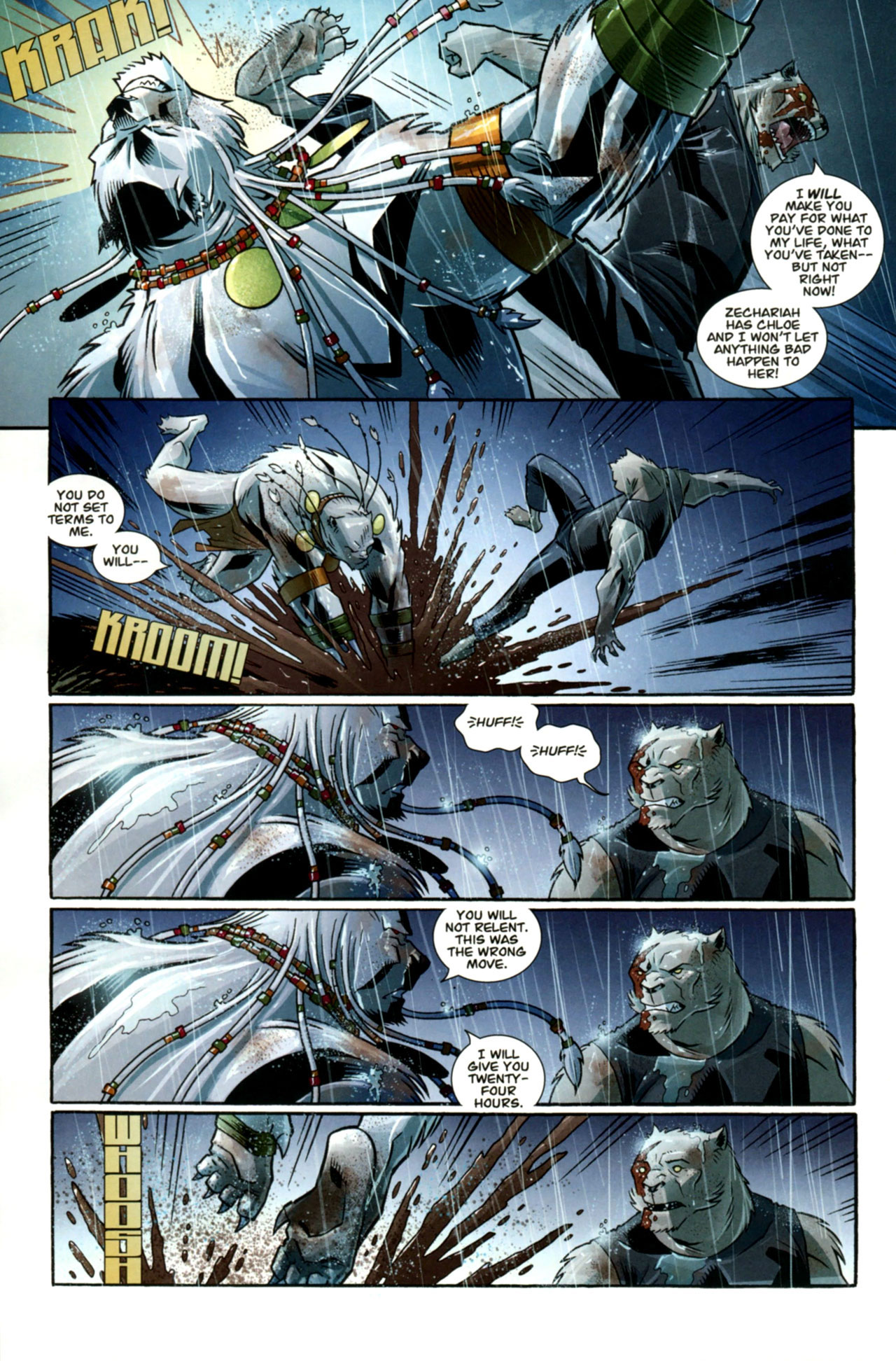 Read online The Astounding Wolf-Man comic -  Issue #24 - 7