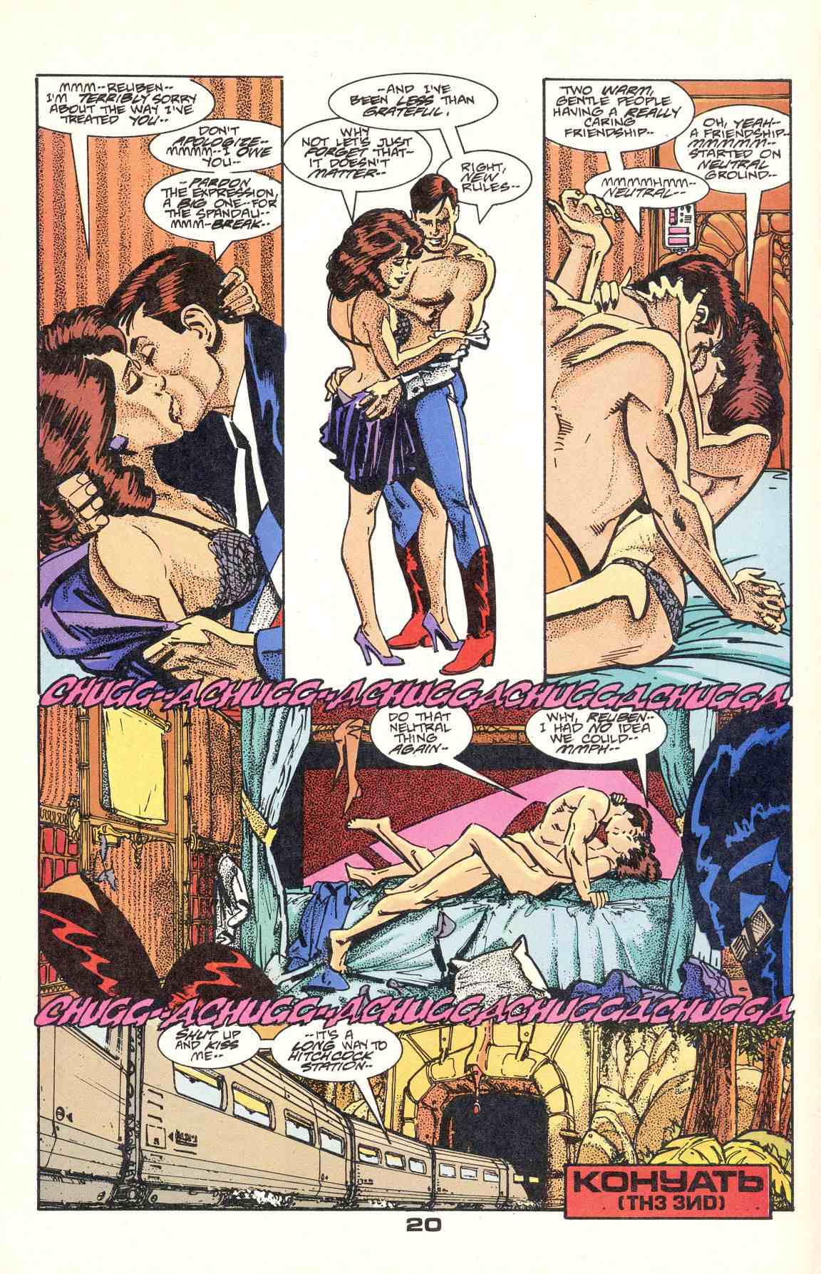 Read online Howard Chaykin's American Flagg comic -  Issue #8 - 26