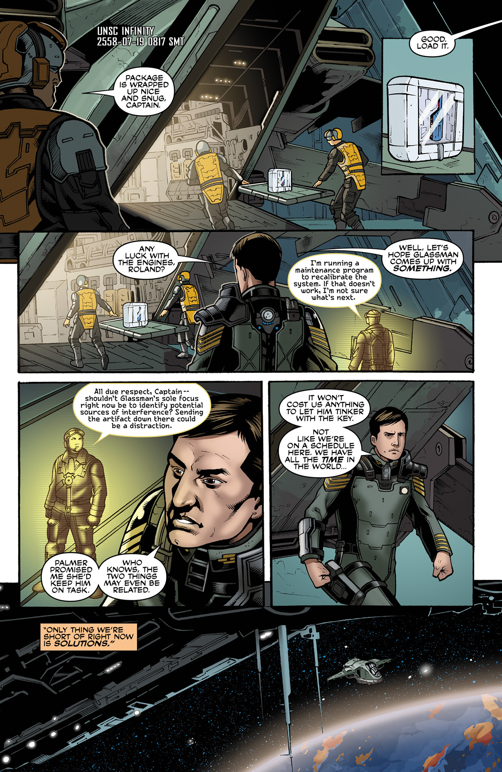 Read online Halo: Escalation comic -  Issue #14 - 14