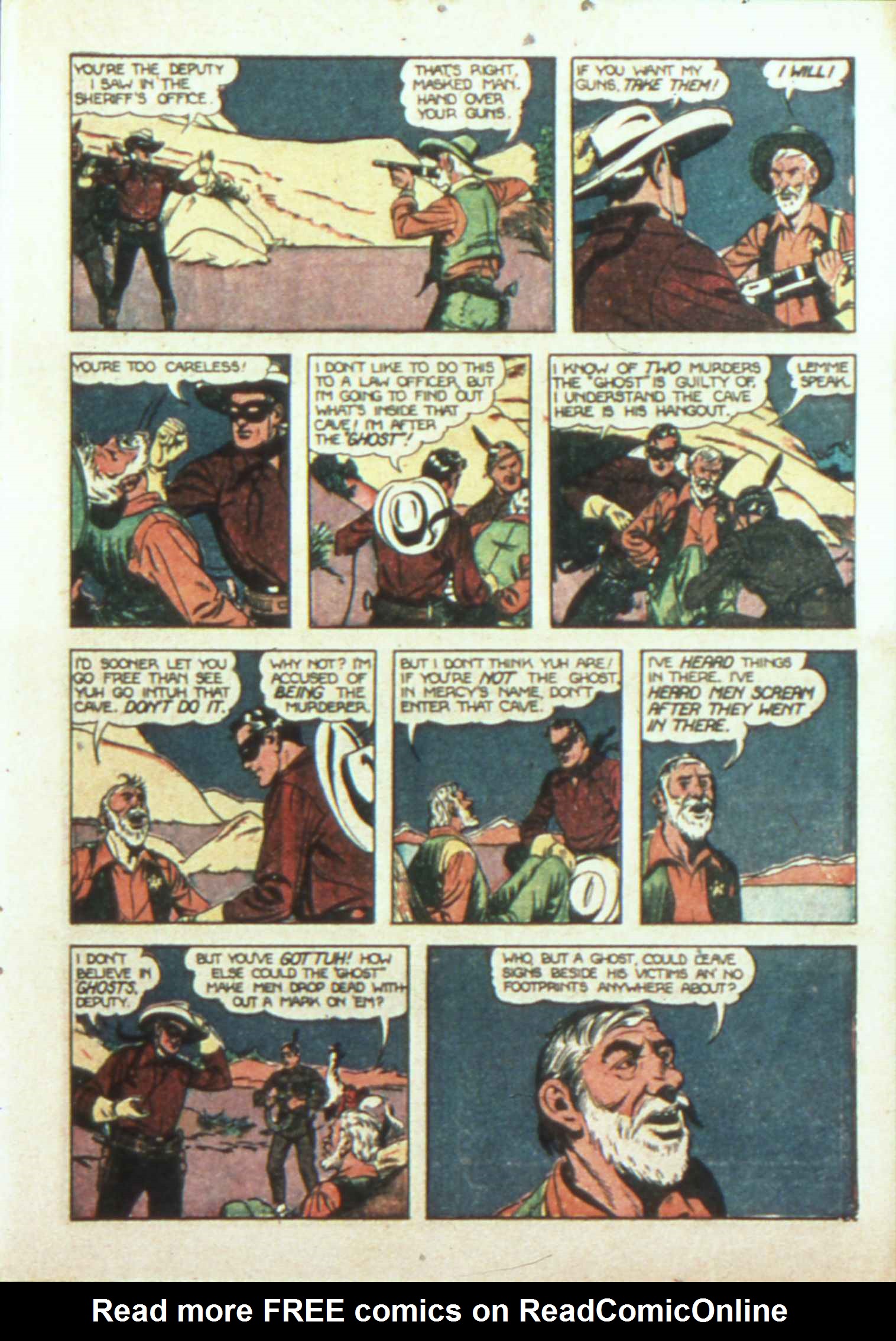 Read online The Lone Ranger (1948) comic -  Issue #1 - 8
