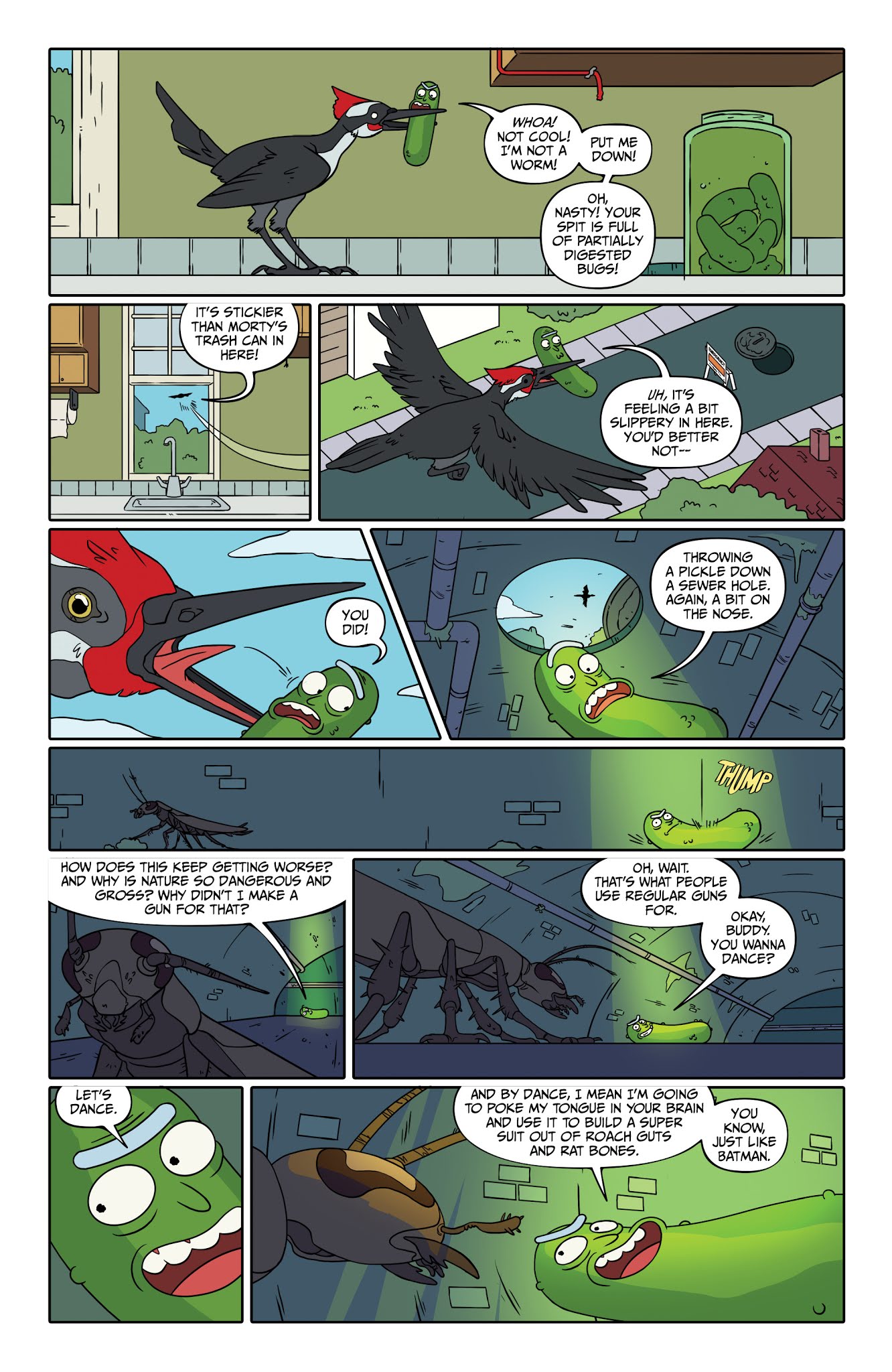 Read online Rick and Morty Presents: Pickle Rick comic -  Issue # Full - 7