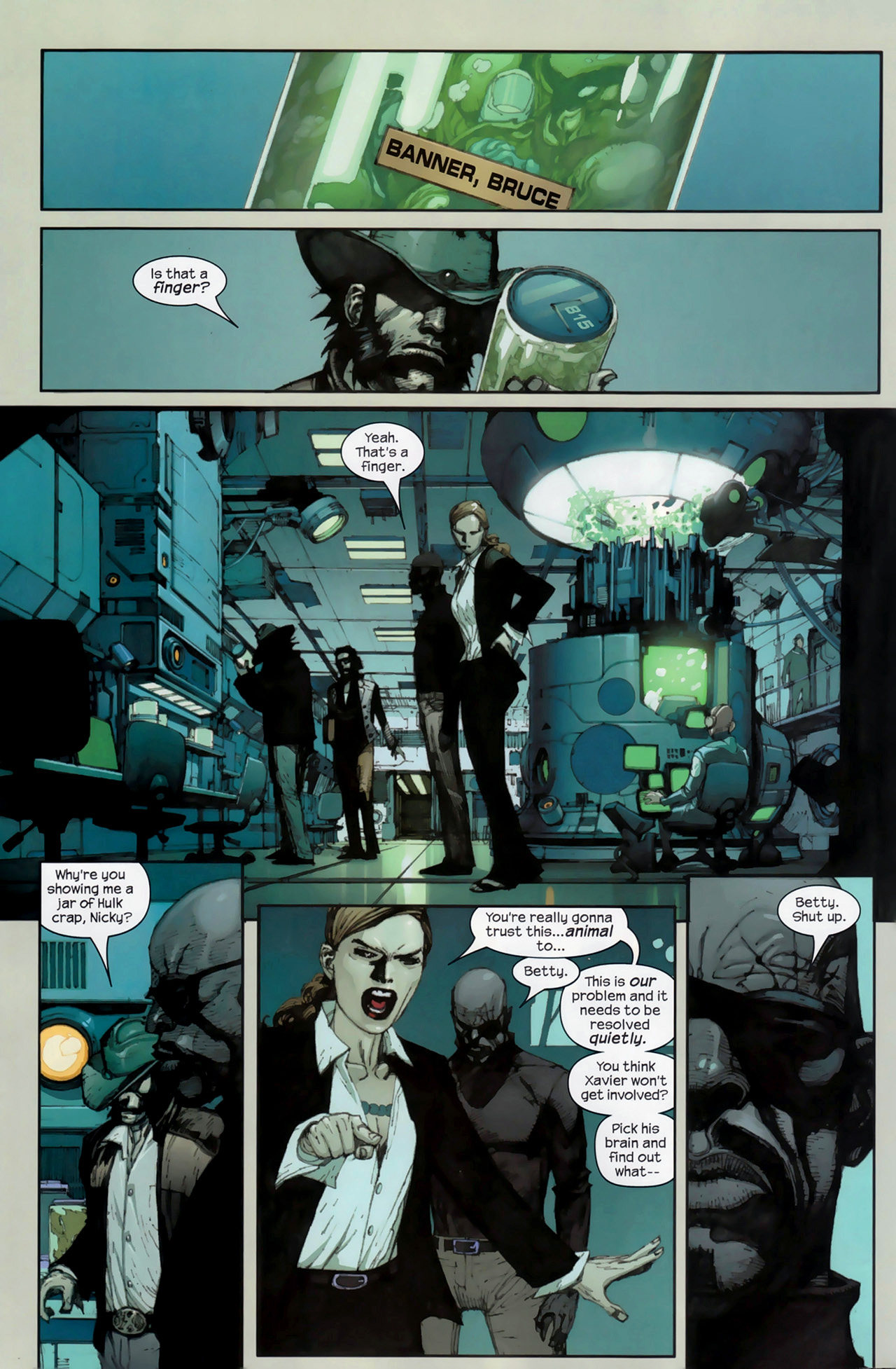 Read online Ultimate Wolverine vs. Hulk comic -  Issue #1 - 10