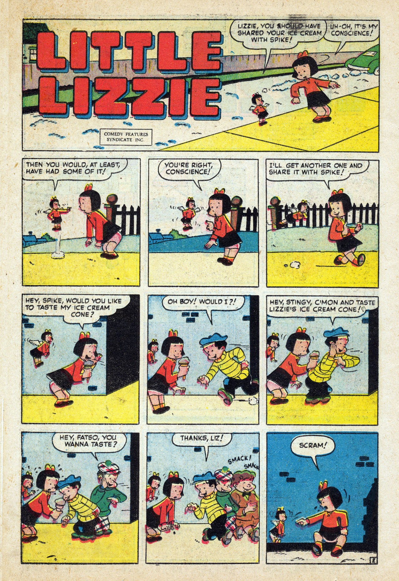 Read online Little Lizzie (1949) comic -  Issue #2 - 14