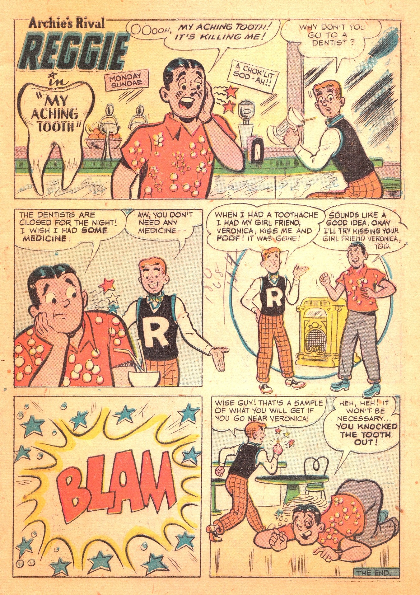 Read online Archie's Rival Reggie comic -  Issue #10 - 9
