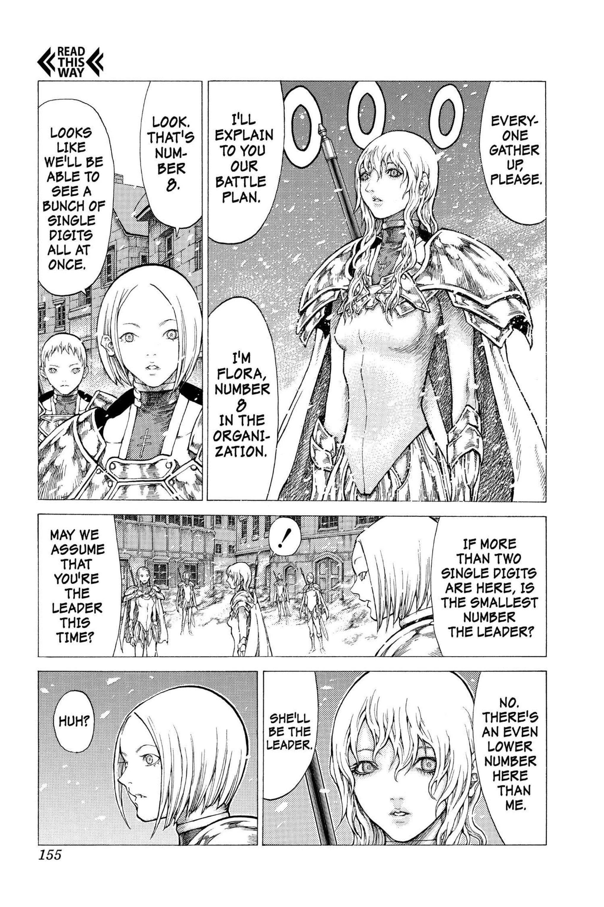 Read online Claymore comic -  Issue #9 - 144
