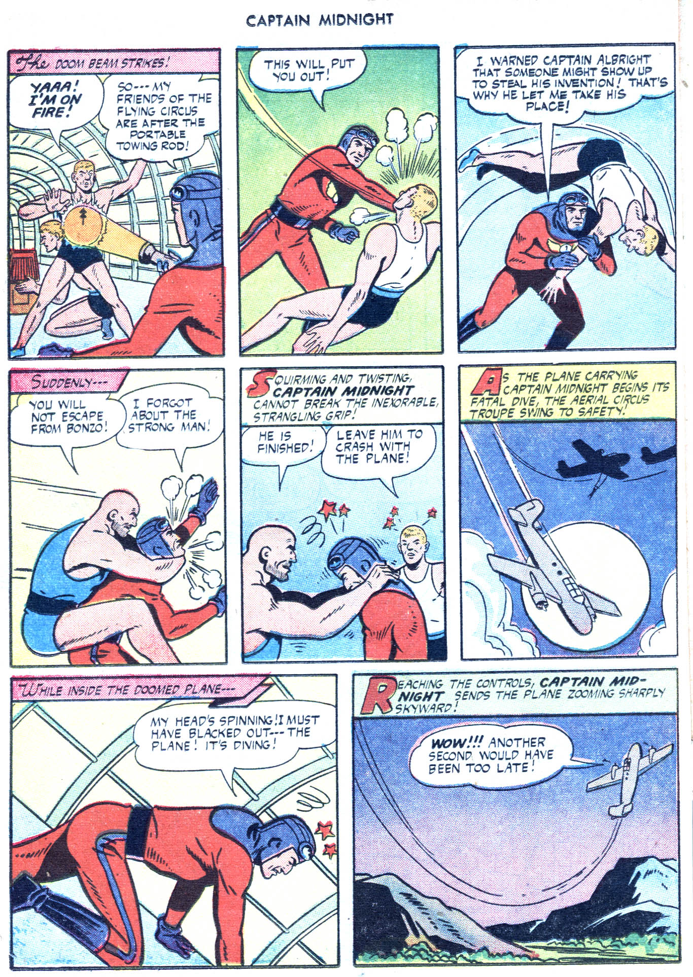 Read online Captain Midnight (1942) comic -  Issue #54 - 18