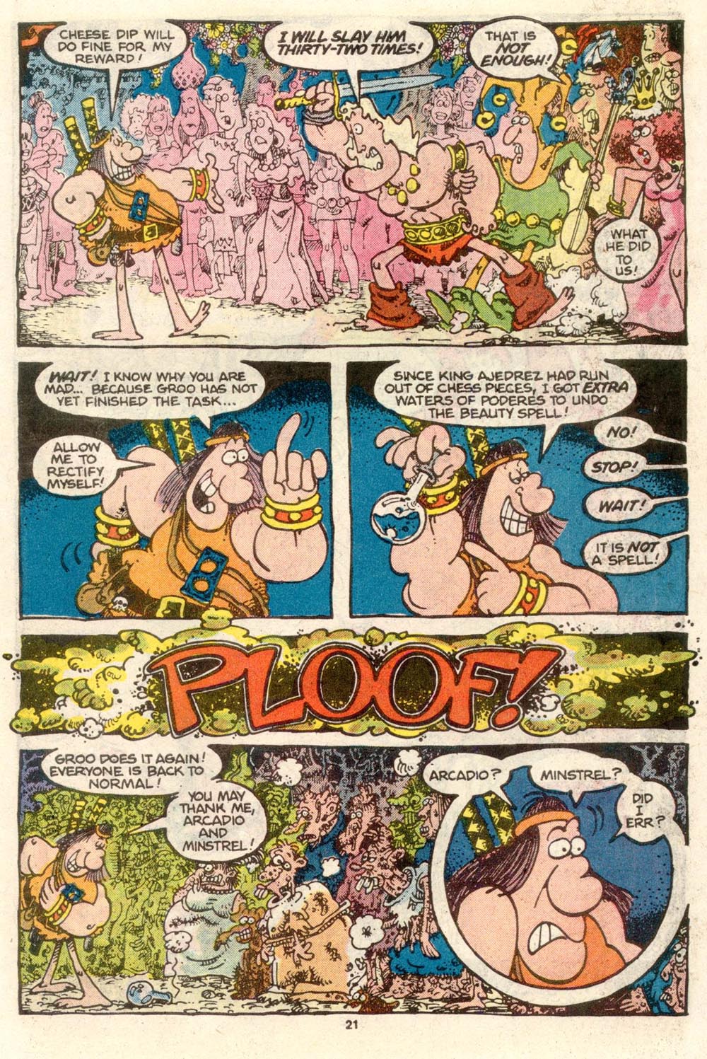 Read online Sergio Aragonés Groo the Wanderer comic -  Issue #24 - 23