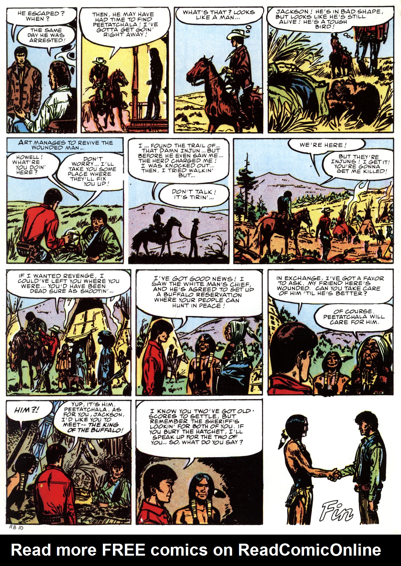 Read online Epic Graphic Novel: Marshal Blueberry comic -  Issue # TPB - 114