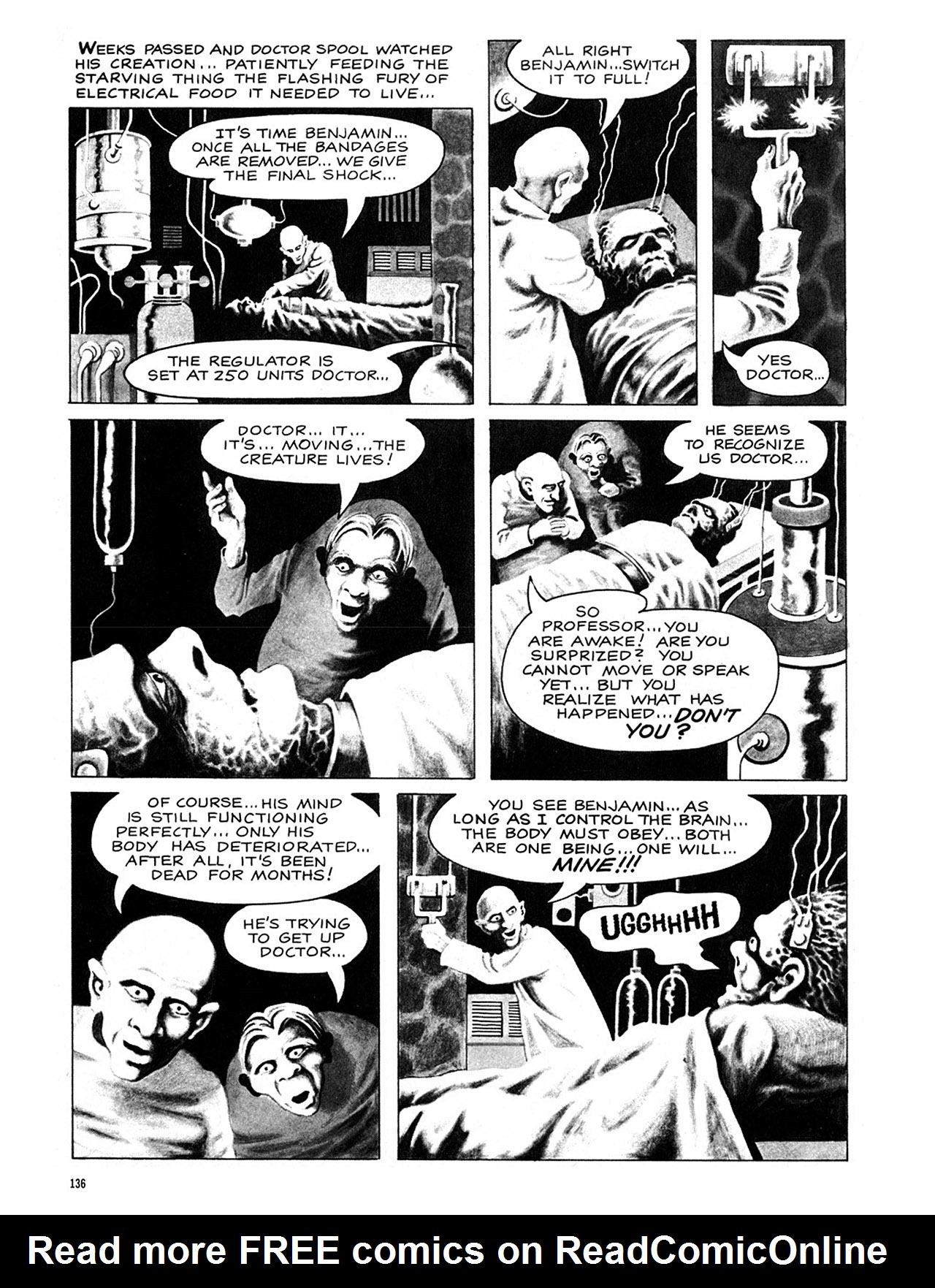 Read online Eerie Archives comic -  Issue # TPB 4 - 137