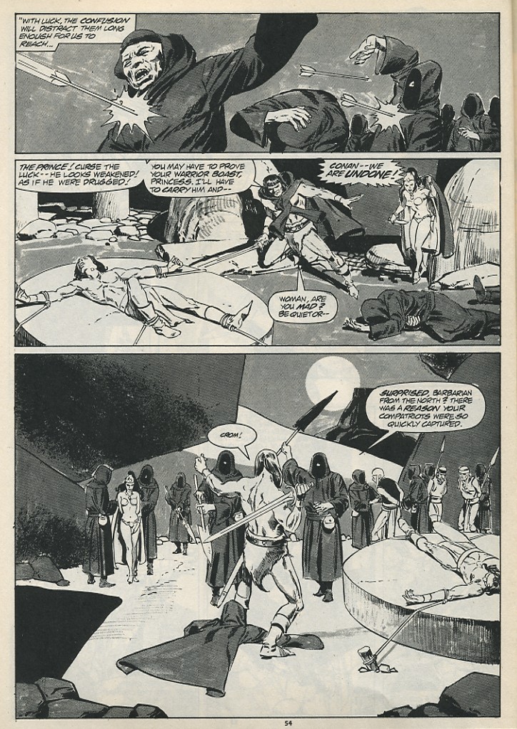 The Savage Sword Of Conan issue 181 - Page 56