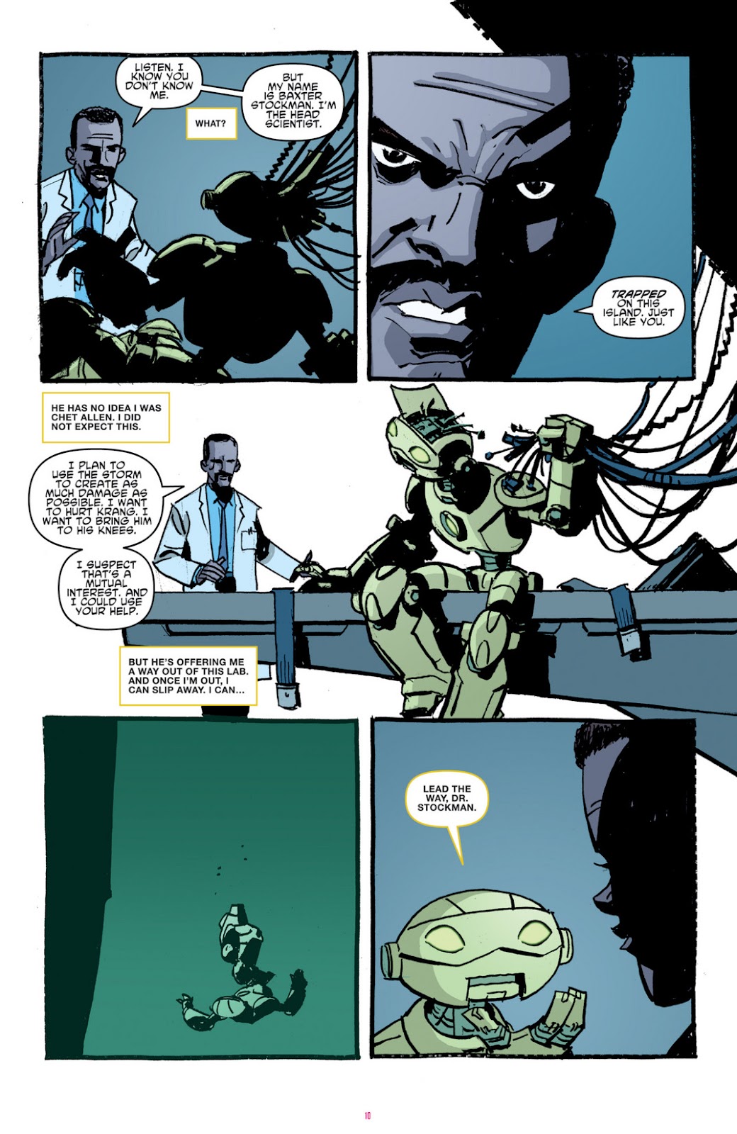 Teenage Mutant Ninja Turtles Utrom Empire issue 1 - Page 12