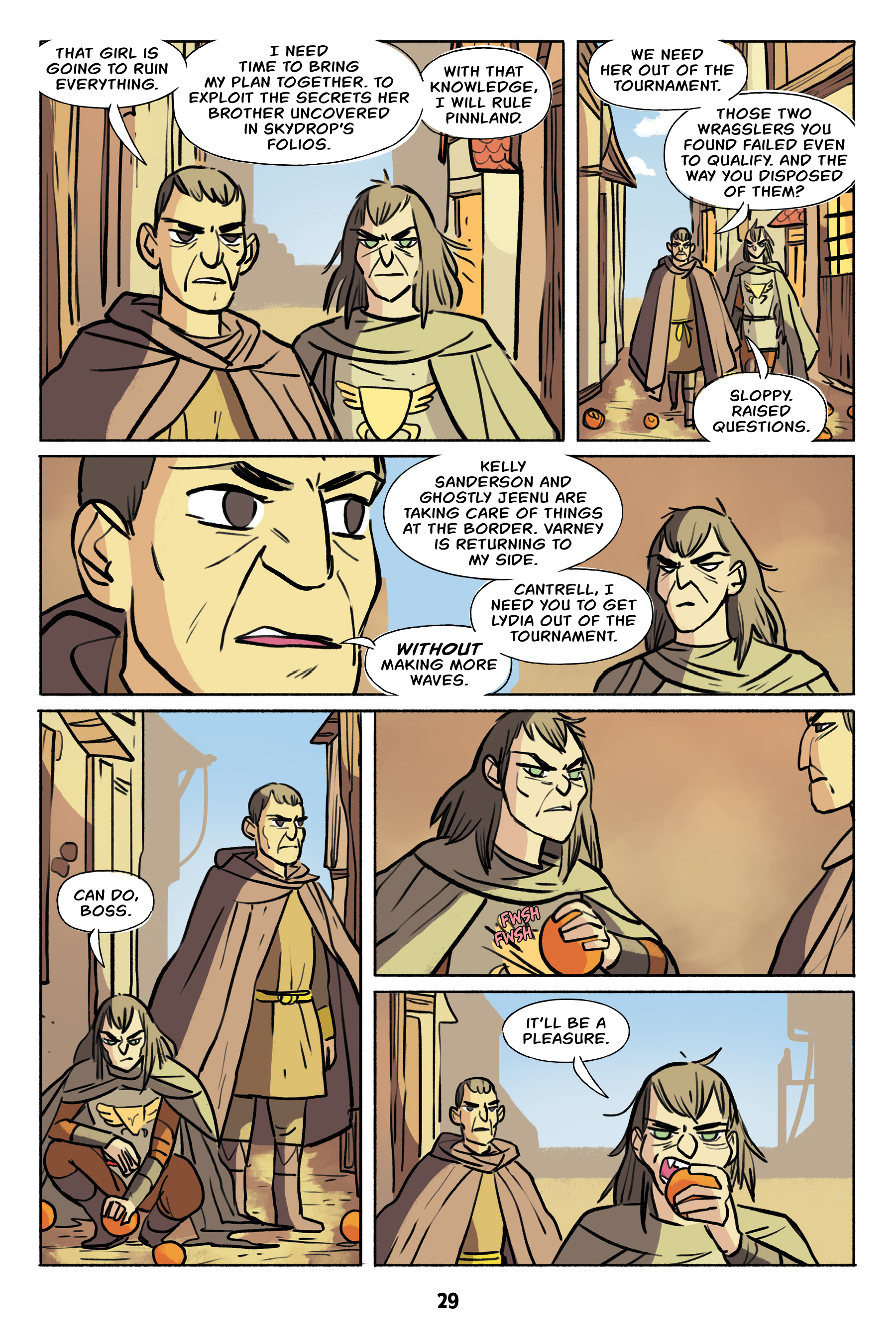 Read online Wrassle Castle comic -  Issue #2 - 29