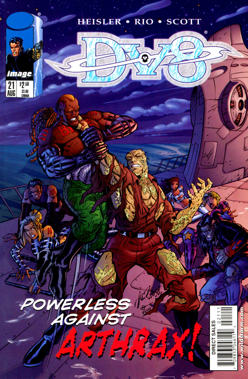 Read online DV8 comic -  Issue #21 - 1