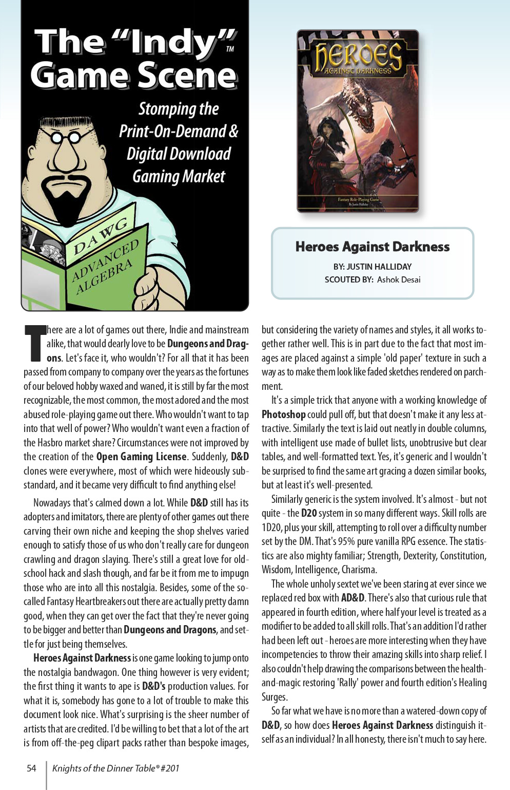 Read online Knights of the Dinner Table comic -  Issue #201 - 55
