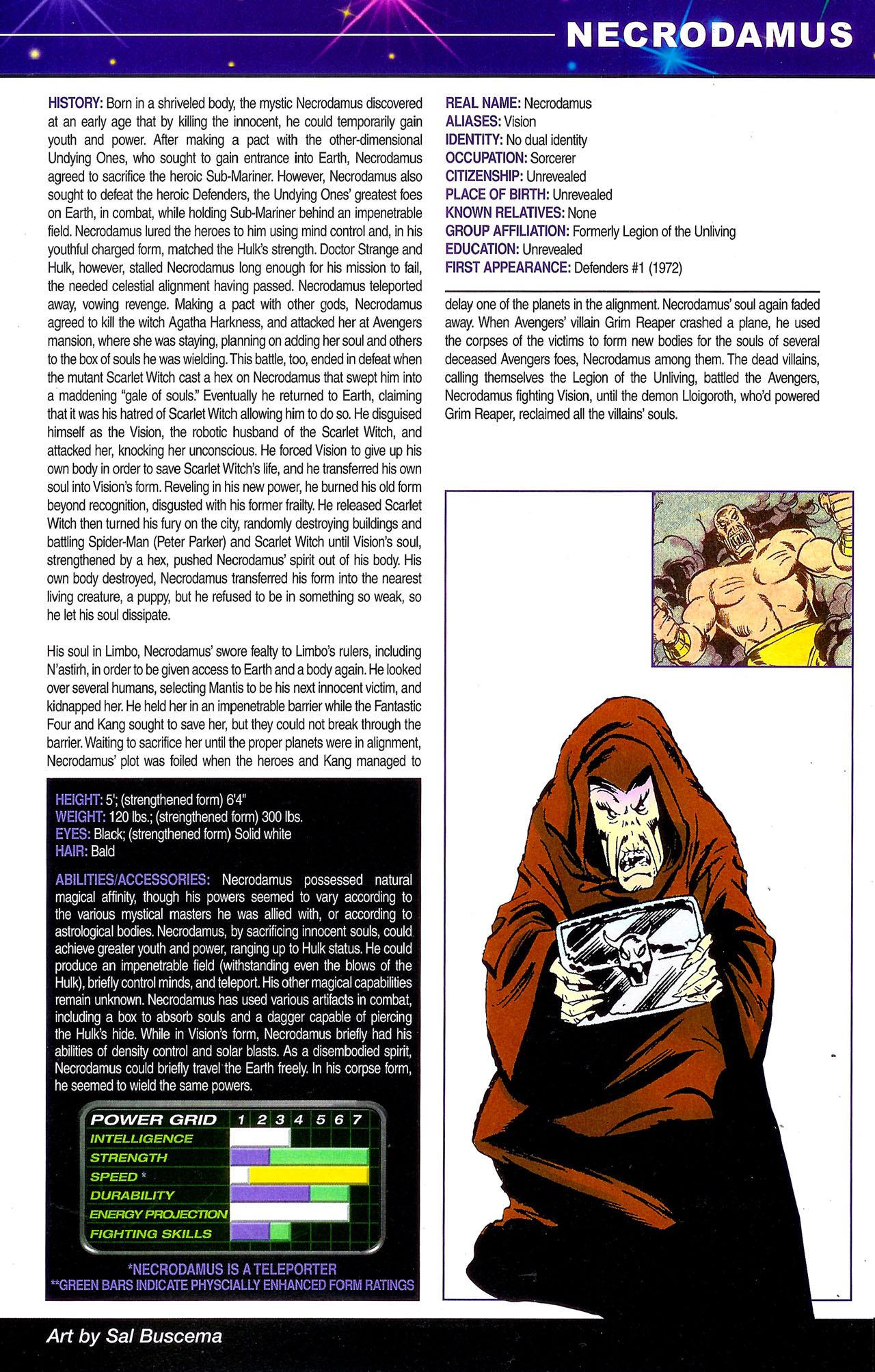 Read online Official Handbook of the Marvel Universe: Mystic Arcana - The Book of Marvel Magic comic -  Issue # Full - 33