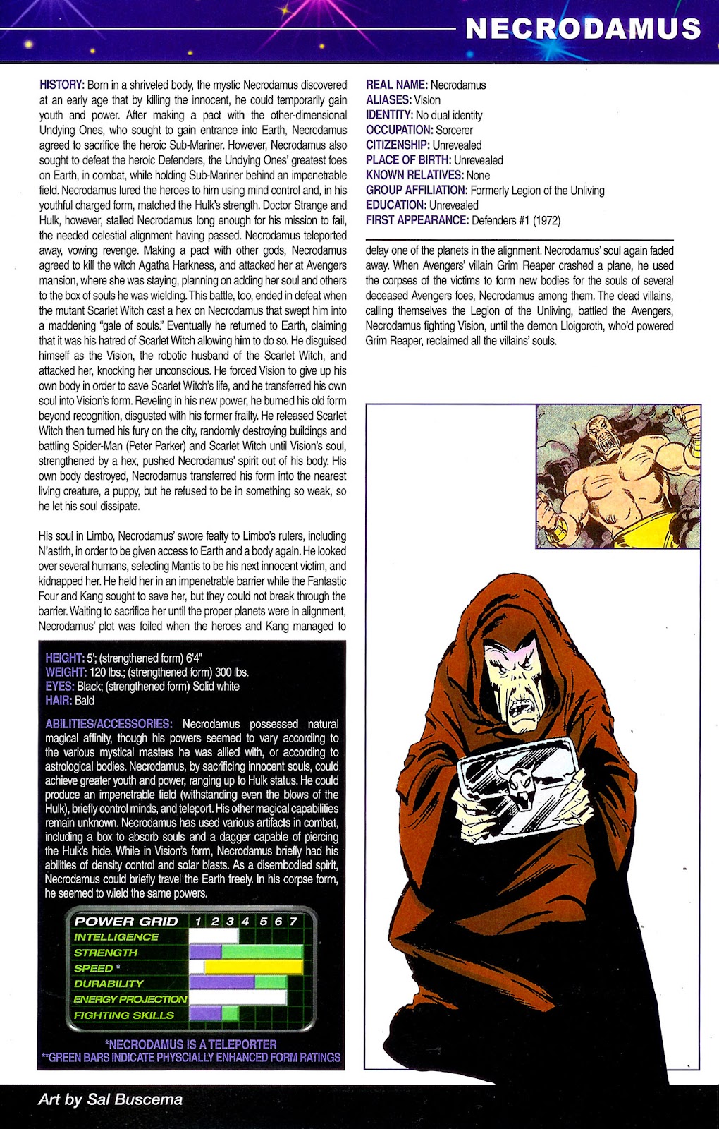 Official Handbook of the Marvel Universe: Mystic Arcana - The Book of Marvel Magic issue Full - Page 33