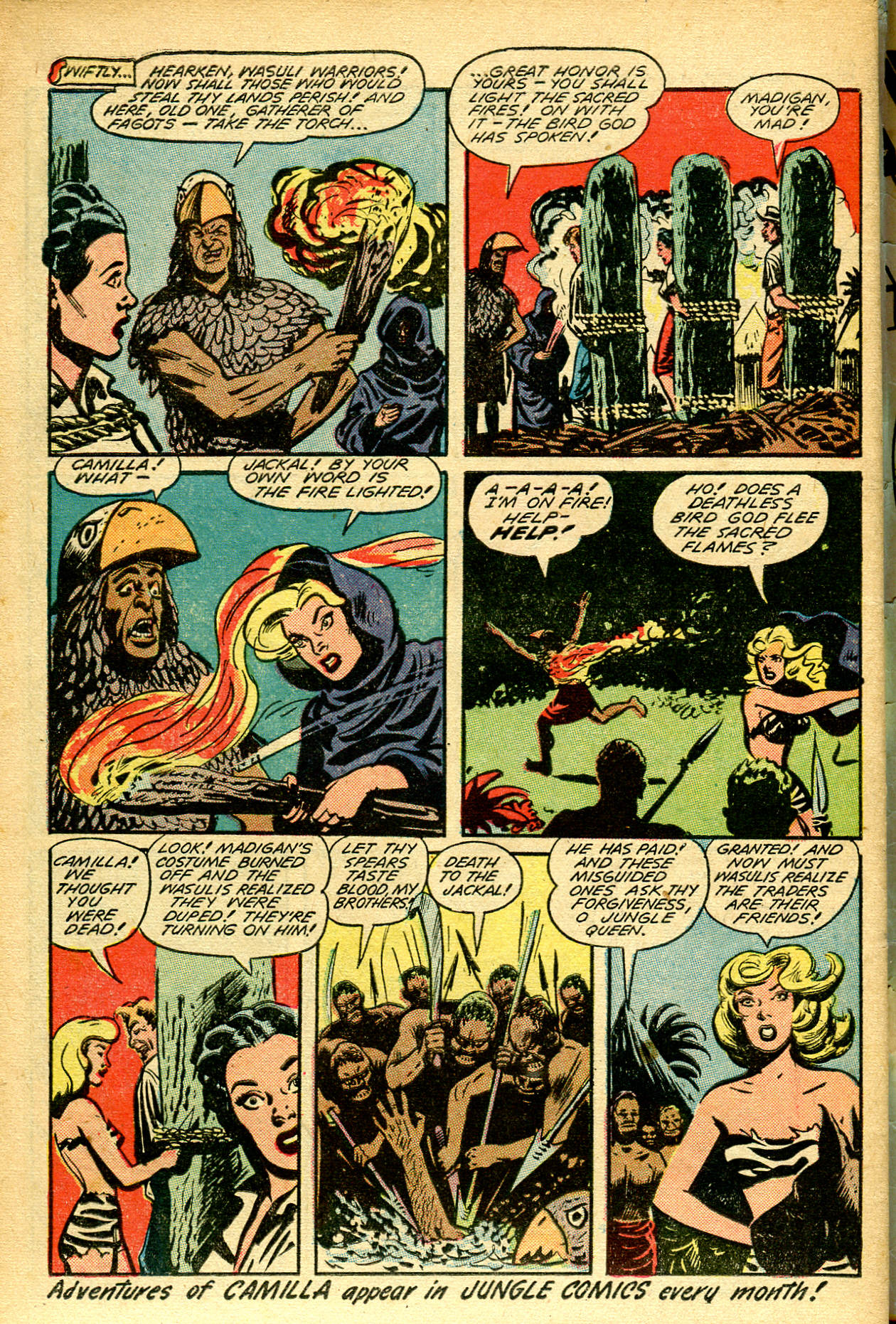 Read online Jungle Comics comic -  Issue #96 - 50