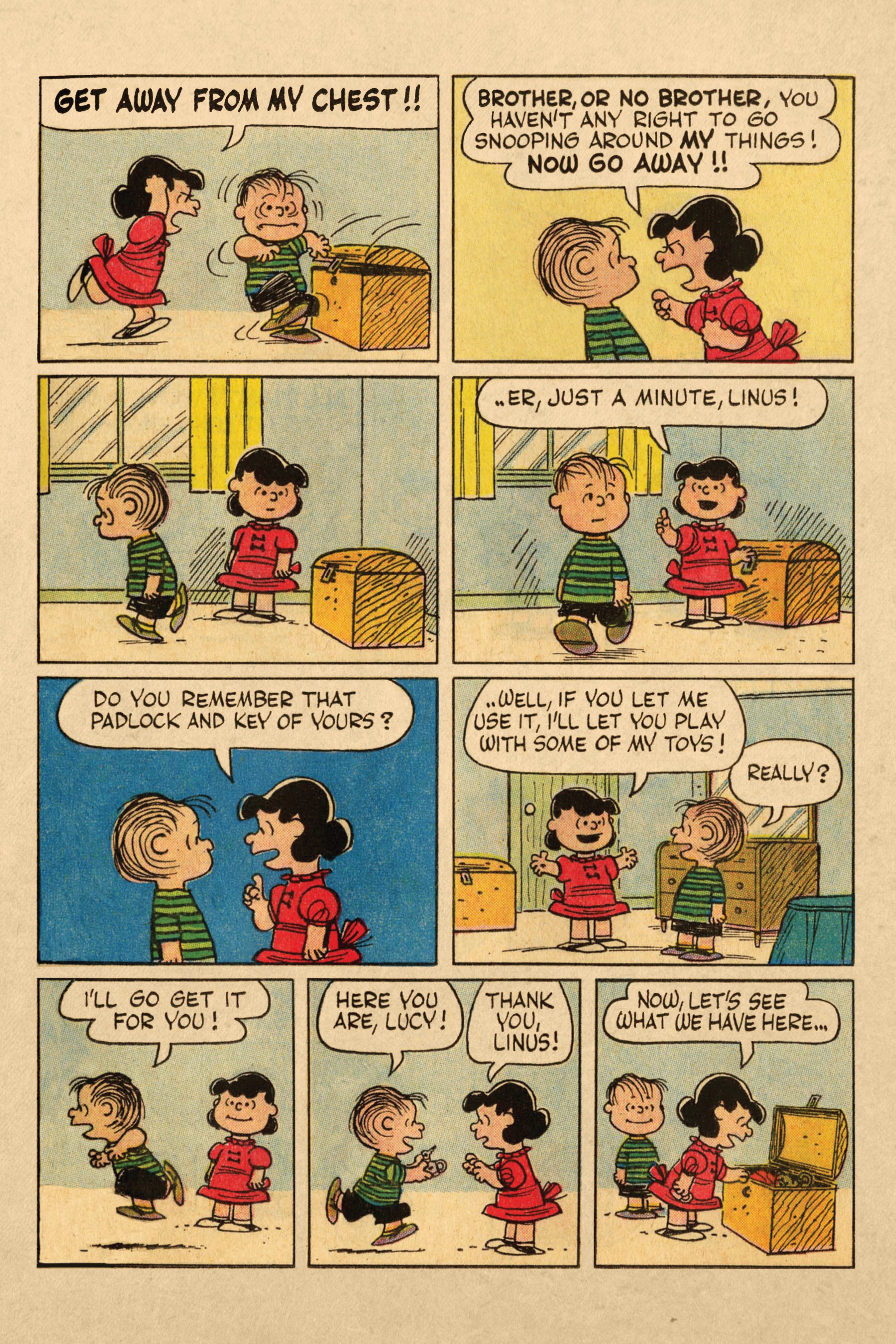 Read online Peanuts Dell Archive comic -  Issue # TPB (Part 2) - 50