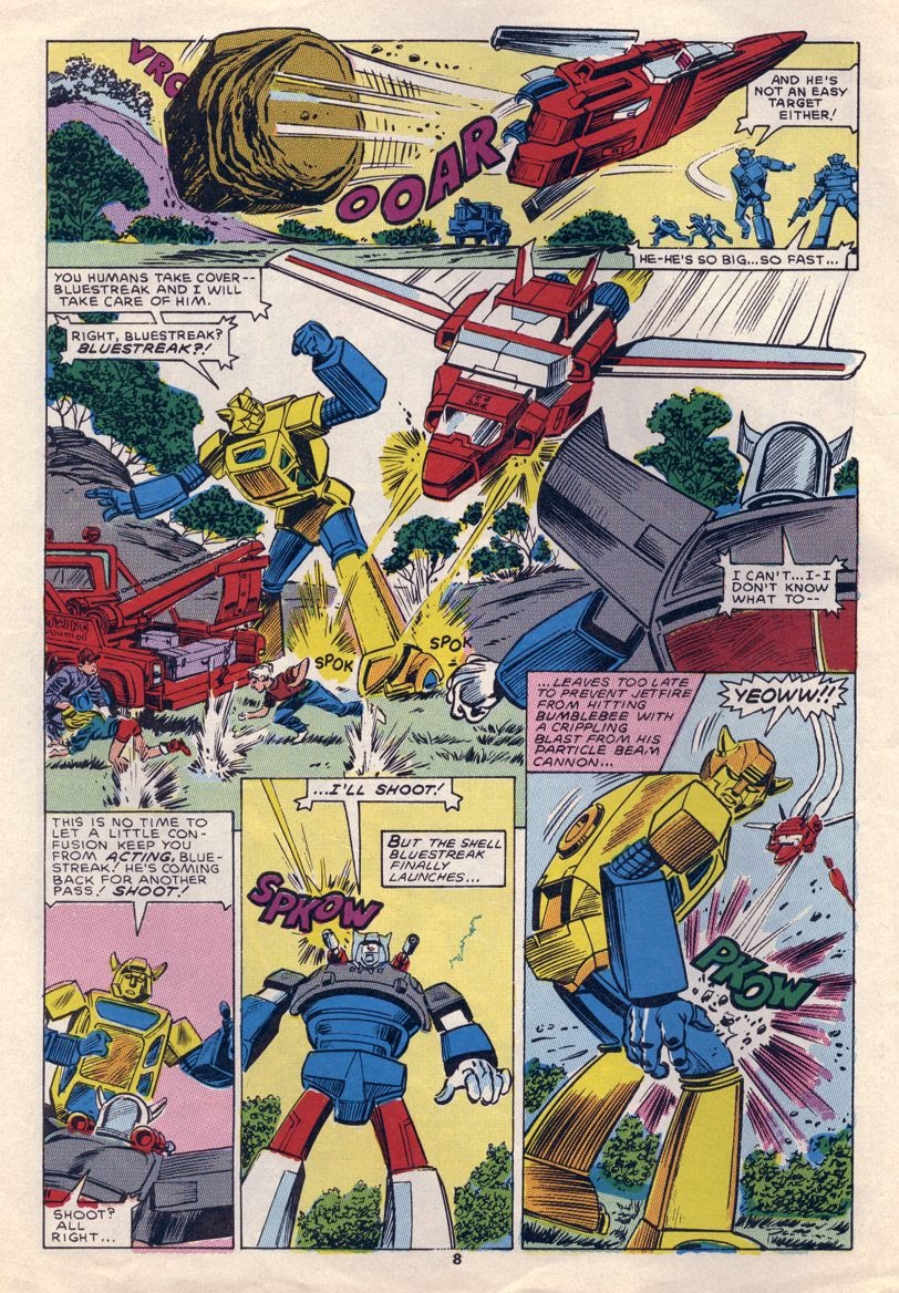 Read online The Transformers (UK) comic -  Issue #38 - 7