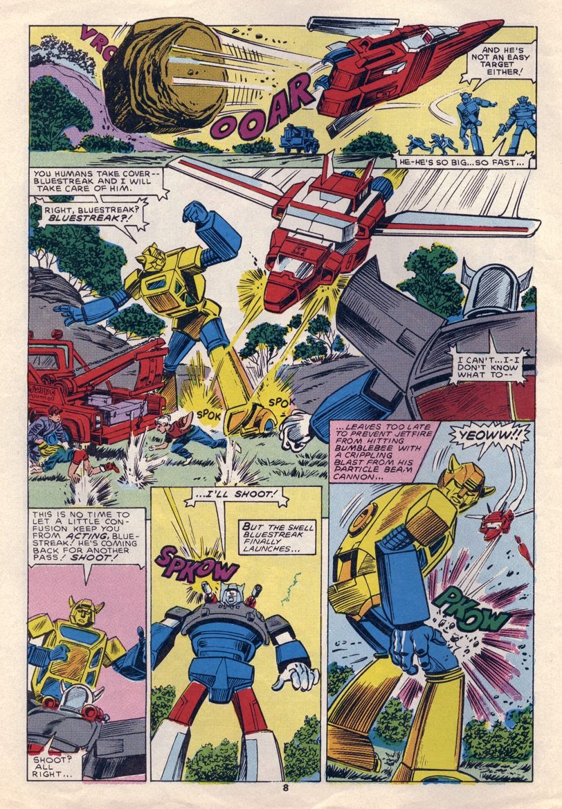 Read online The Transformers (UK) comic -  Issue #38 - 7