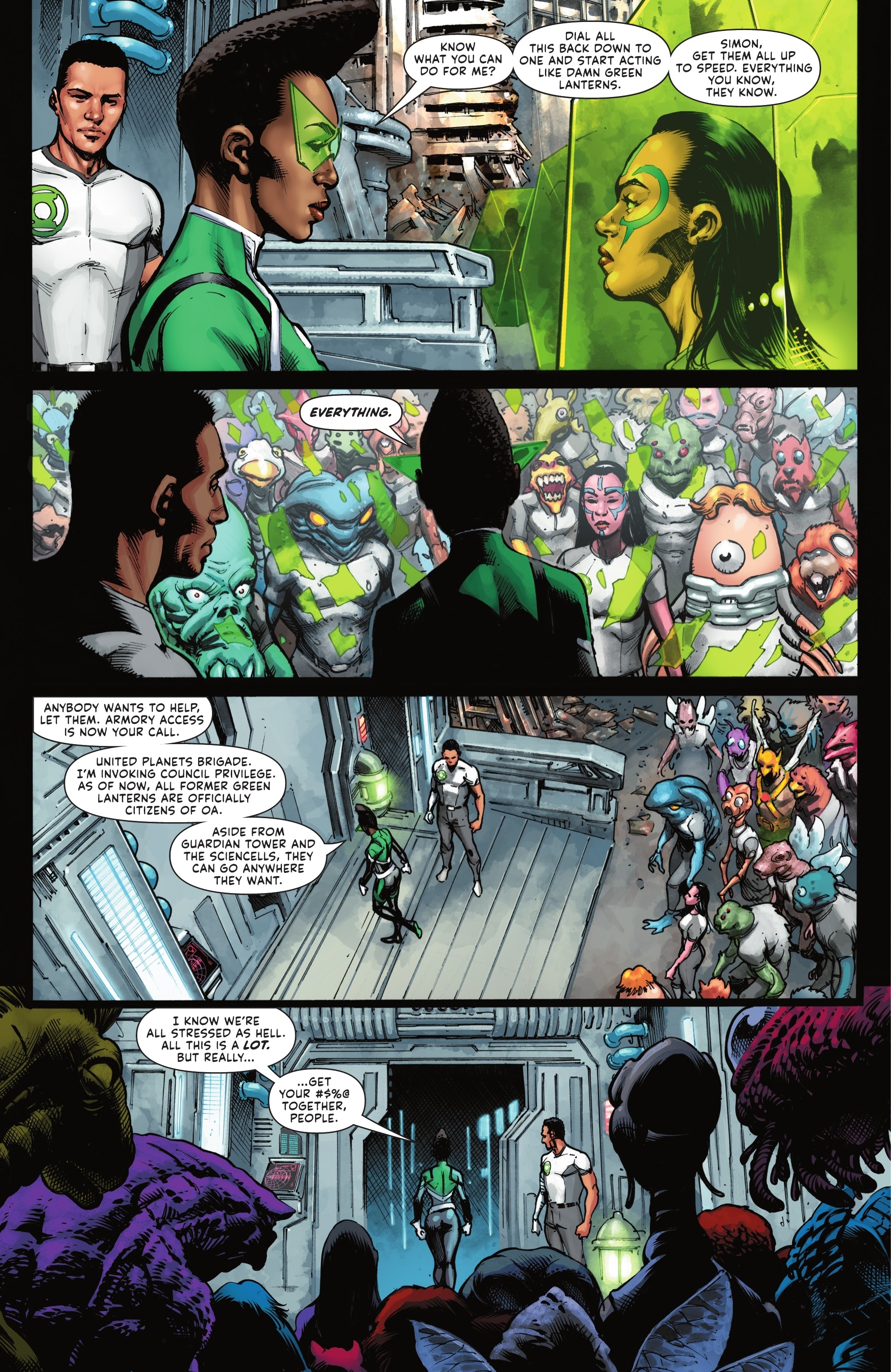 Read online Green Lantern (2021) comic -  Issue #8 - 30