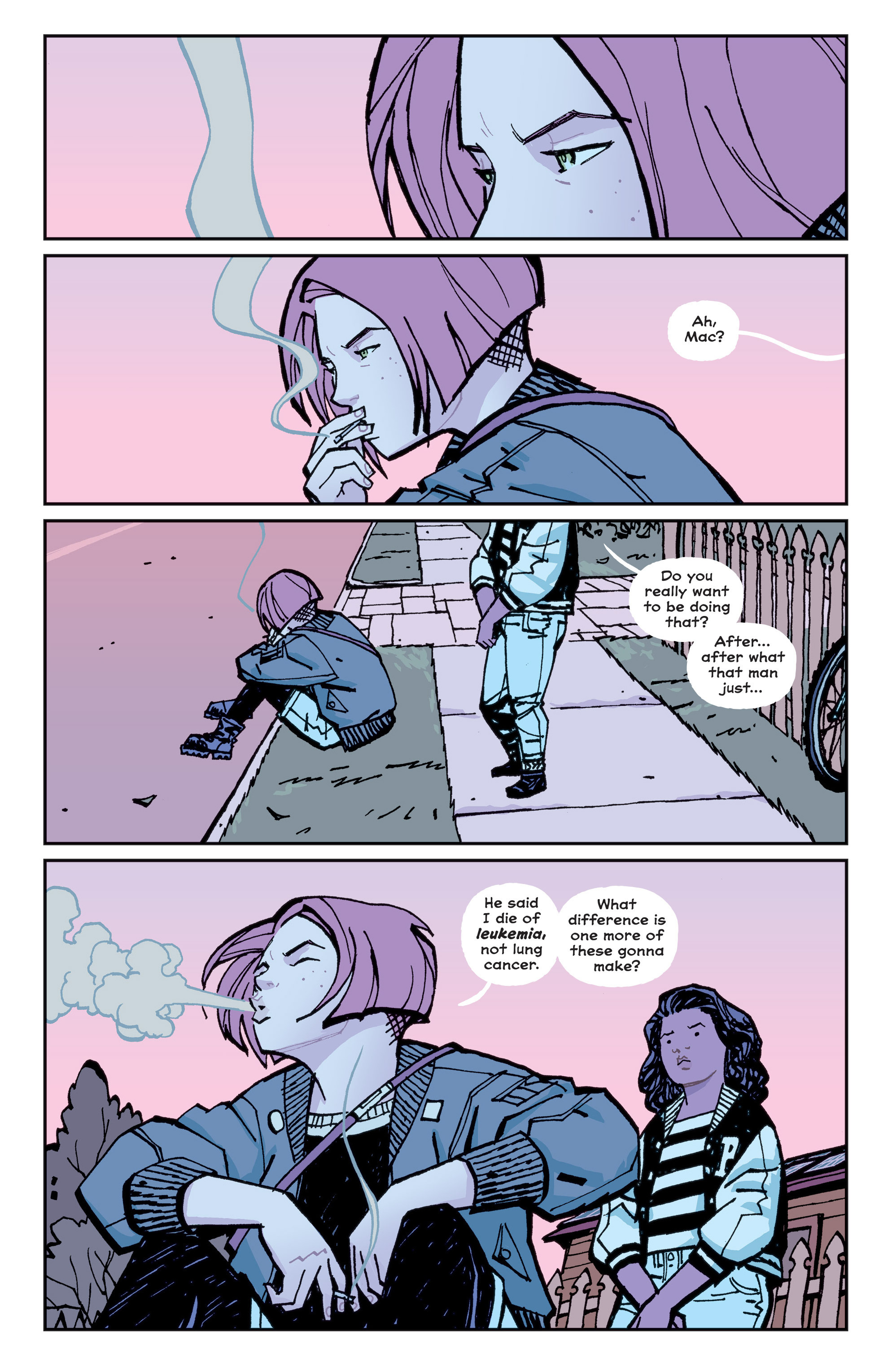 Read online Paper Girls comic -  Issue #8 - 8