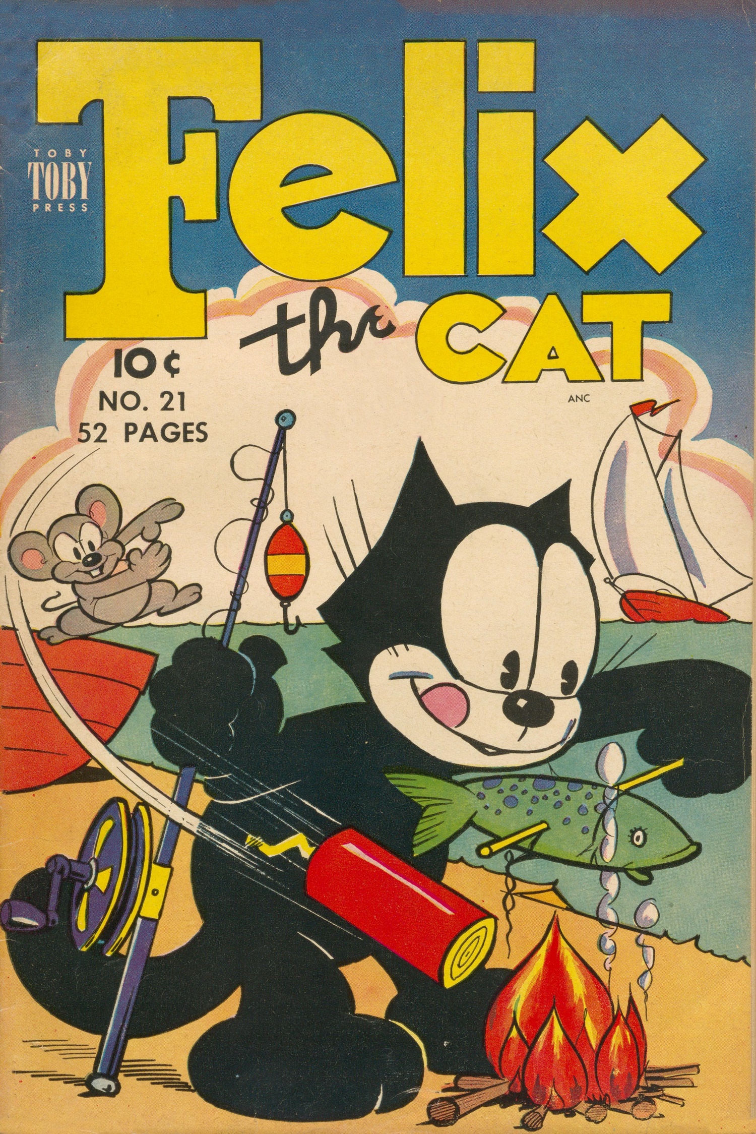 Read online Felix the Cat (1951) comic -  Issue #21 - 1