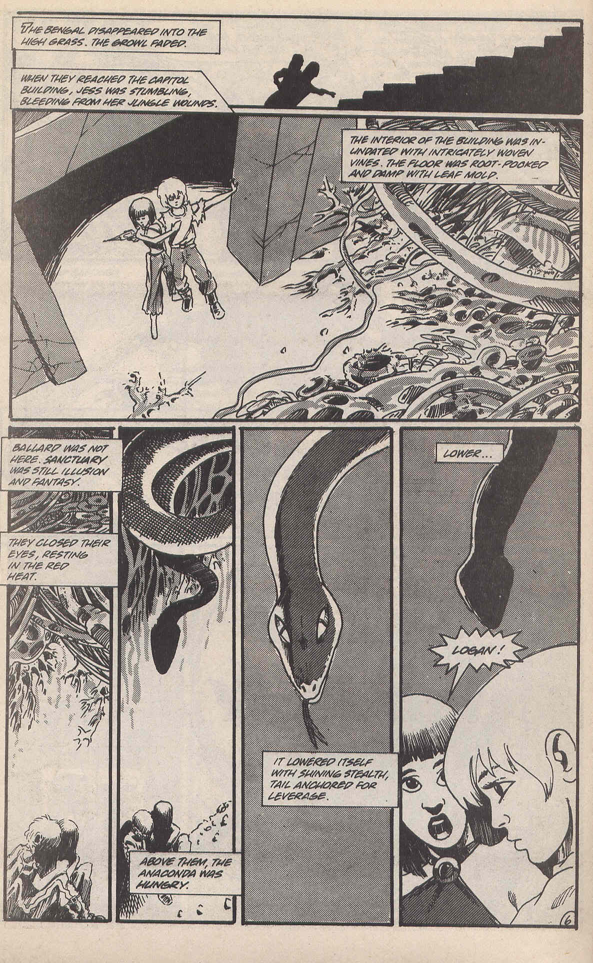 Read online Logan's Run (1990) comic -  Issue #6 - 8