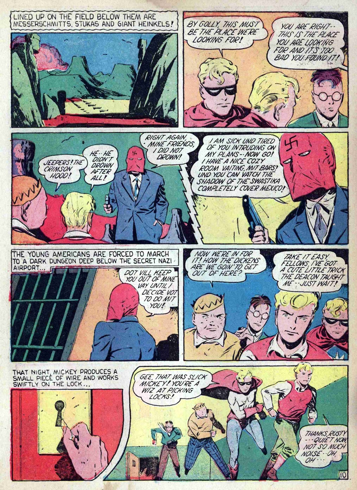 Captain Aero Comics issue 2 - Page 56