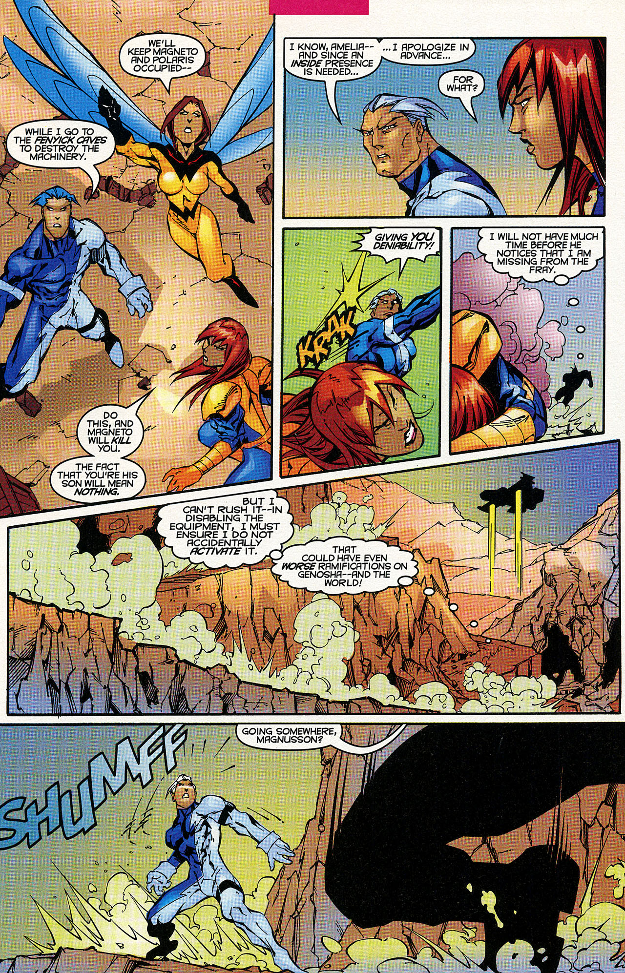 Read online Magneto: Dark Seduction comic -  Issue #3 - 12