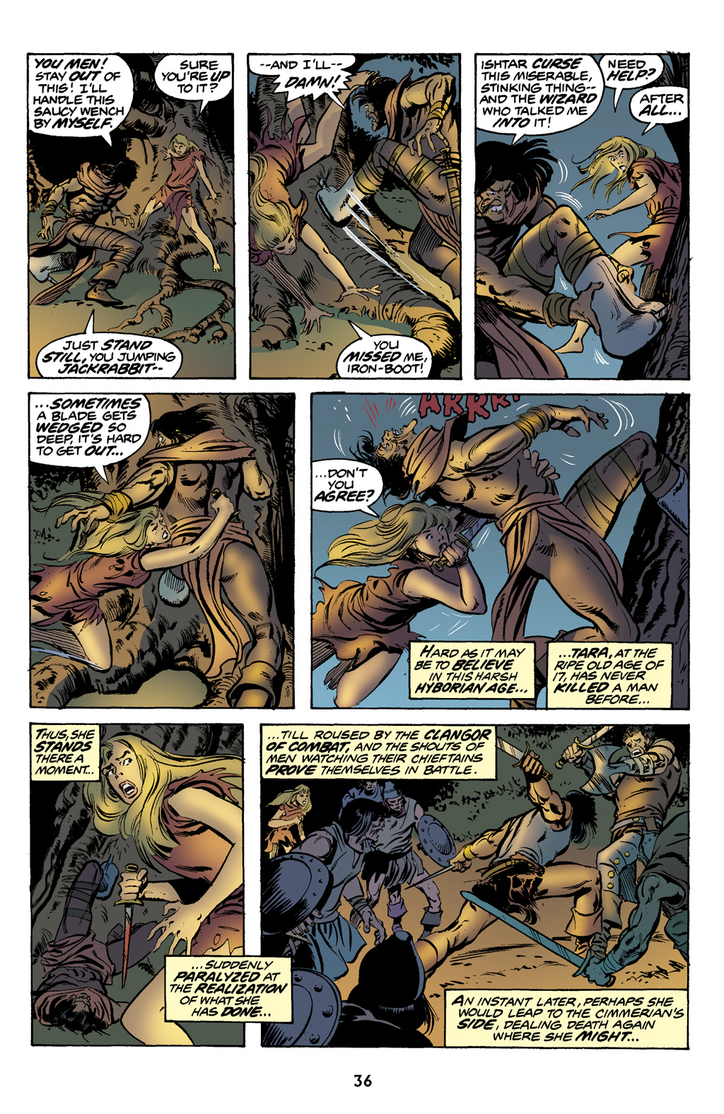 Read online The Chronicles of Conan comic -  Issue # TPB 8 (Part 1) - 36