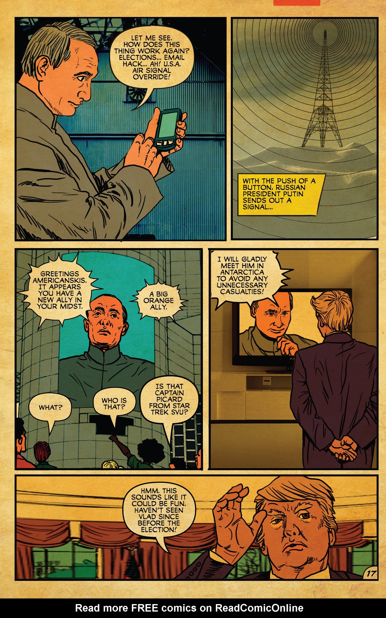 Read online Tremendous Trump comic -  Issue # Full - 19