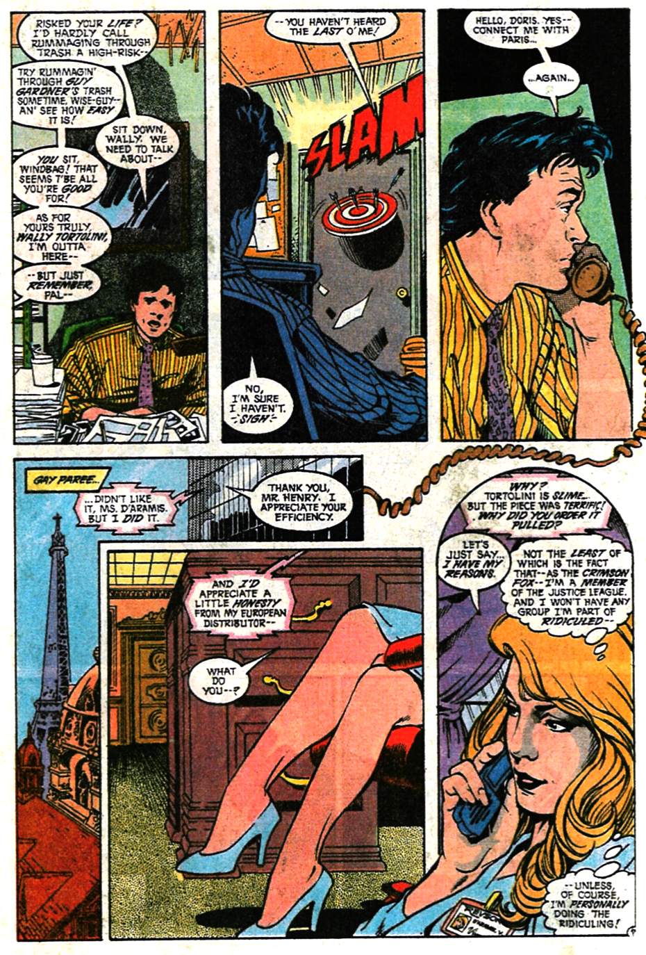 Read online Justice League America comic -  Issue #38 - 8