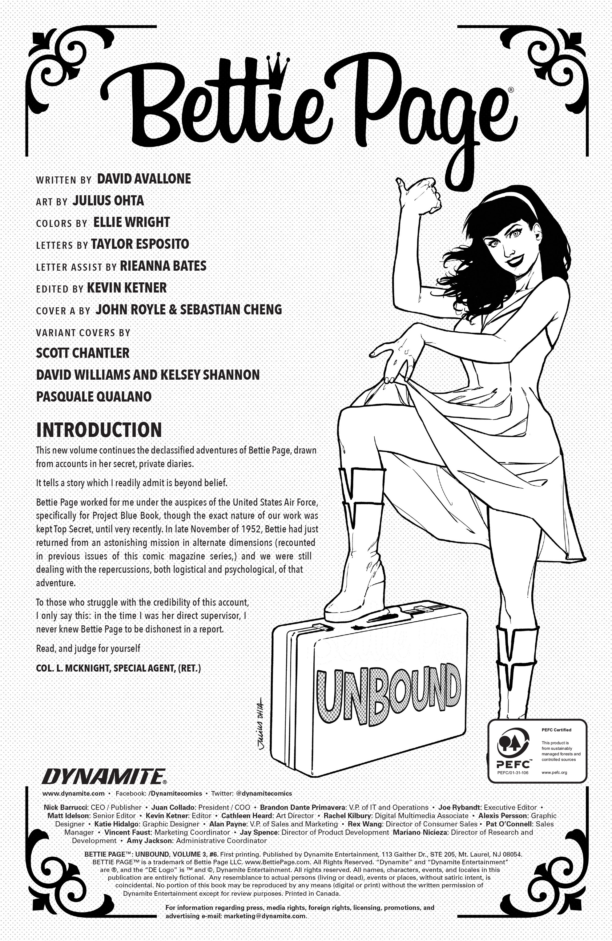 Read online Bettie Page: Unbound comic -  Issue #6 - 6
