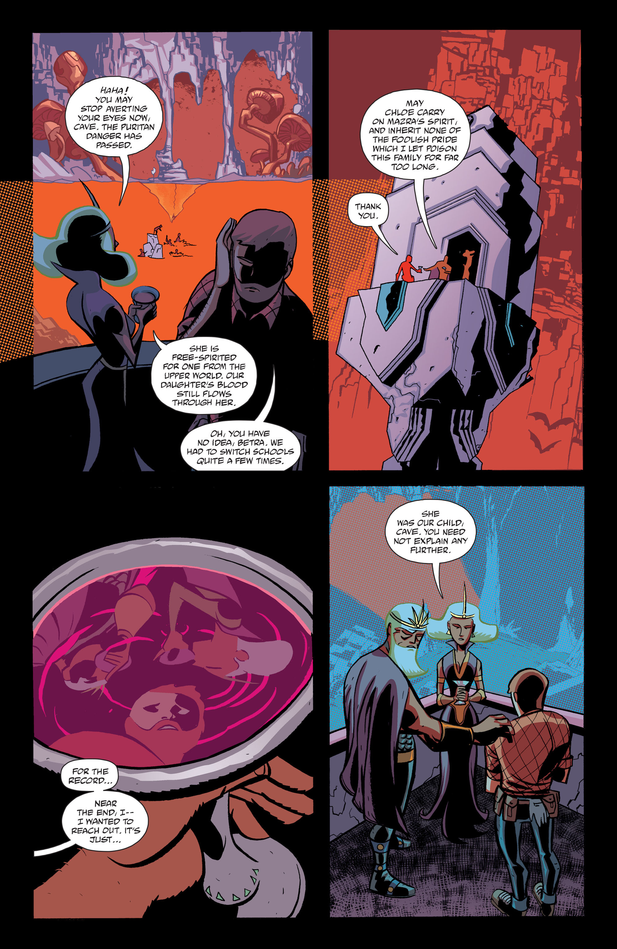 Read online Cave Carson Has a Cybernetic Eye comic -  Issue #5 - 10