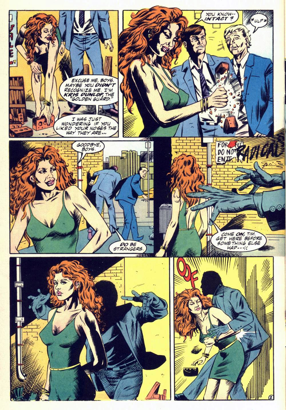 Read online Hero Alliance (1989) comic -  Issue #12 - 4