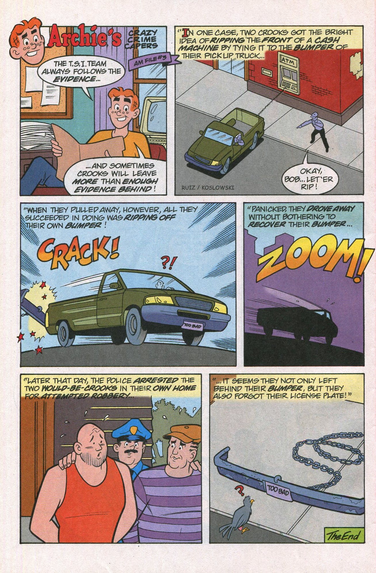 Read online Archie's Weird Mysteries comic -  Issue #34 - 34