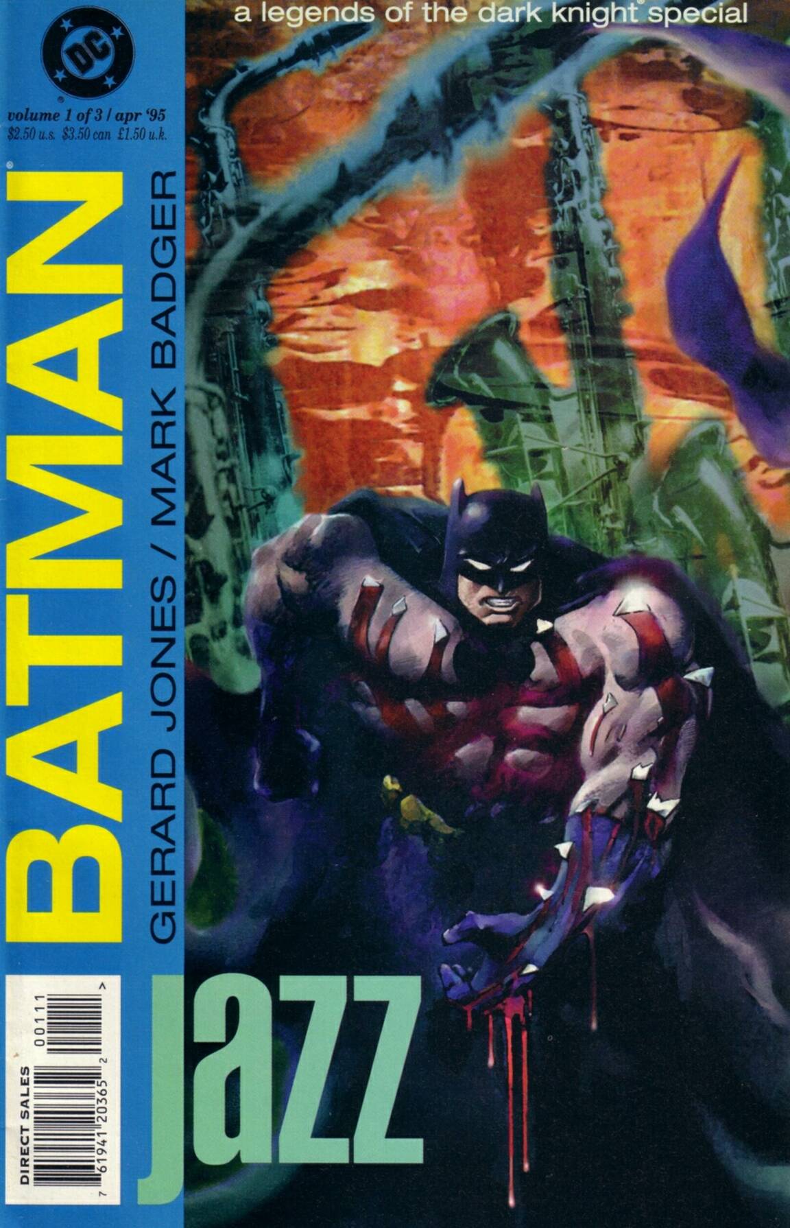 Read online Batman: Legends of the Dark Knight: Jazz comic -  Issue #1 - 1