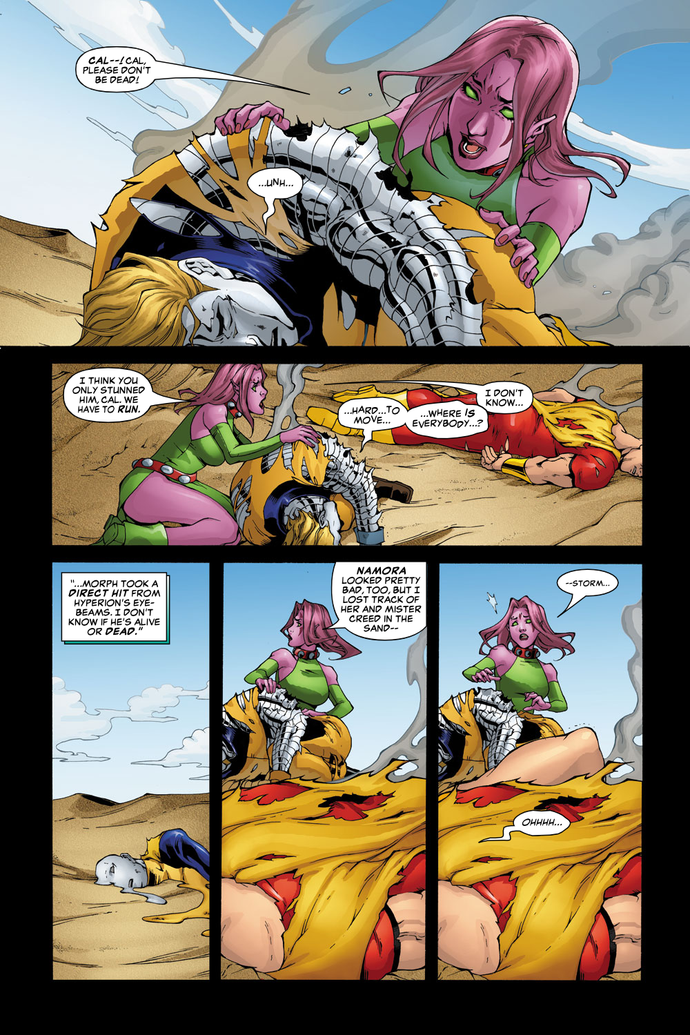 Read online Exiles (2001) comic -  Issue #64 - 12