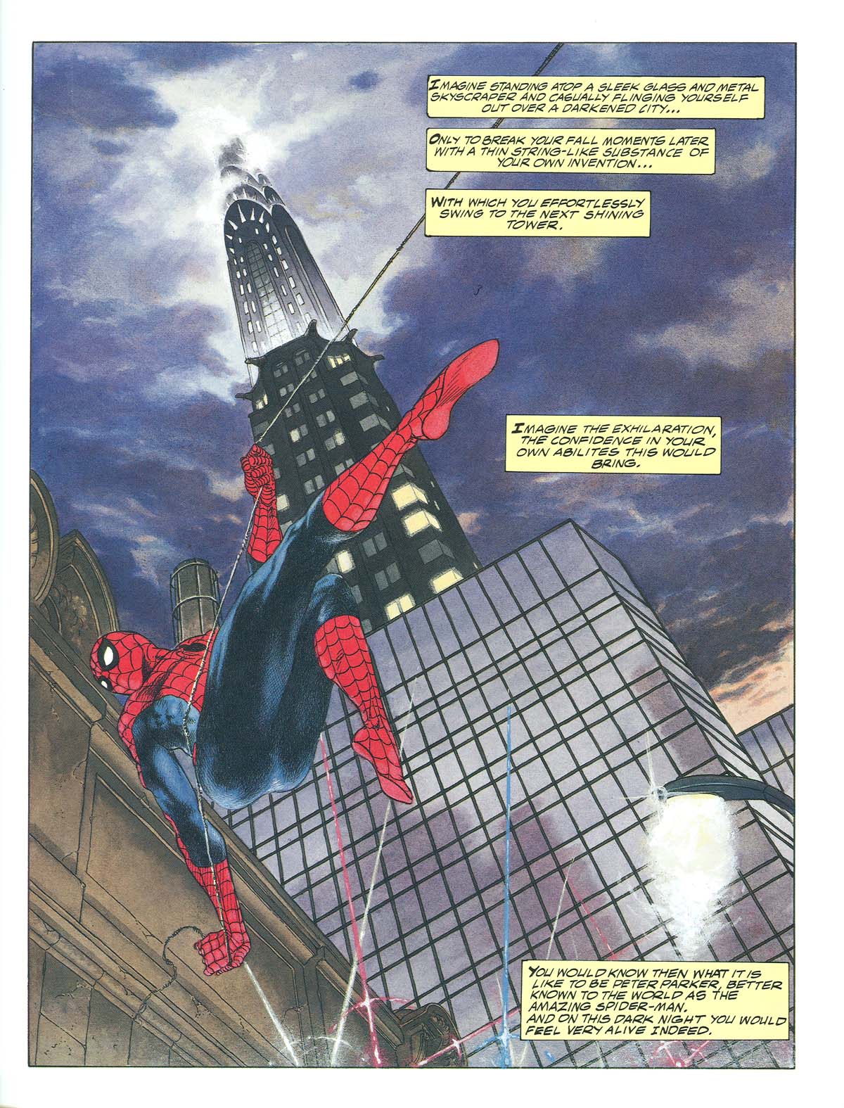 Read online Marvel Graphic Novel comic -  Issue #63 - Spider-Man - Spirits of the Earth - 6