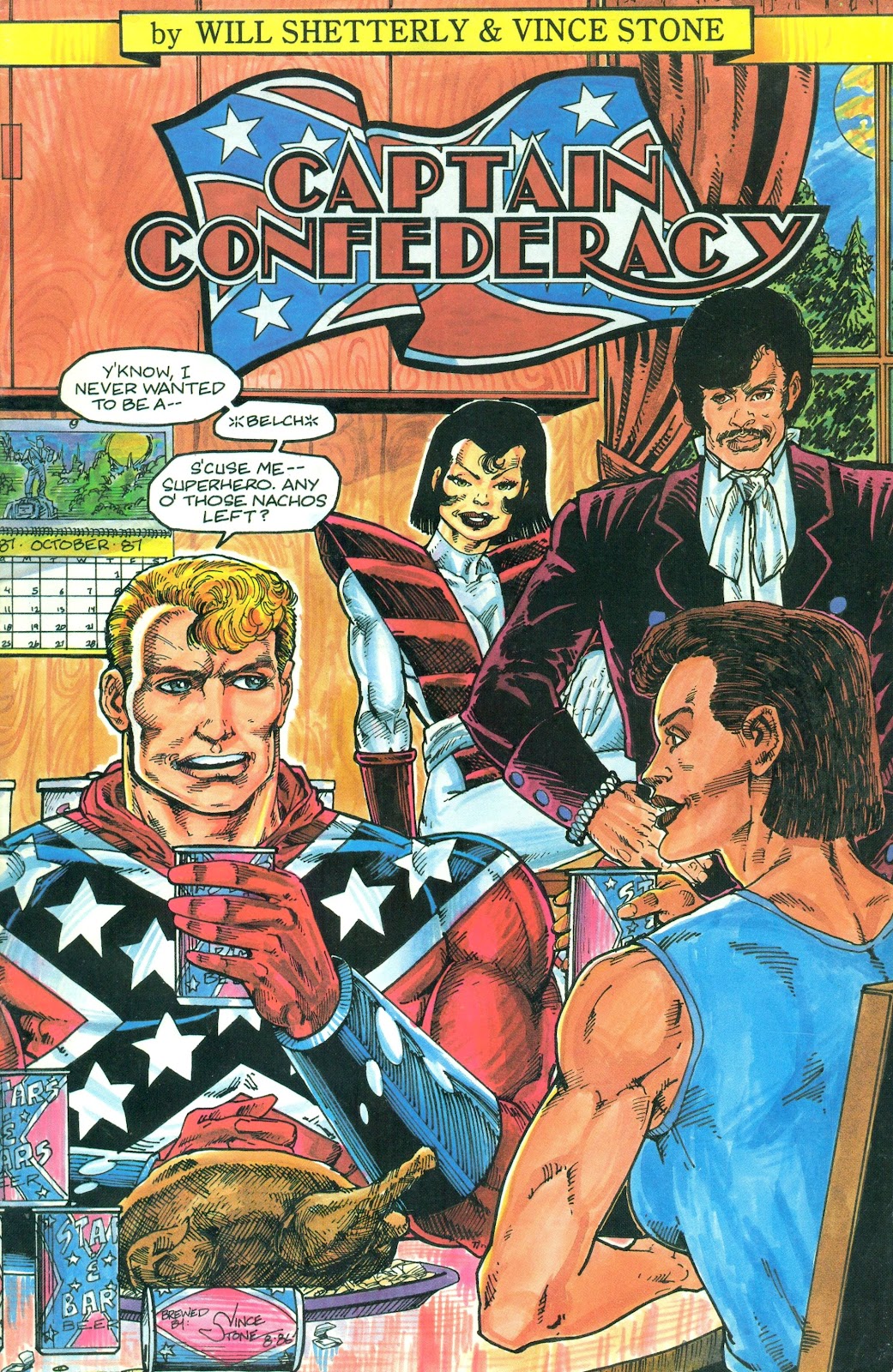 Captain Confederacy (1986) issue 4 - Page 1