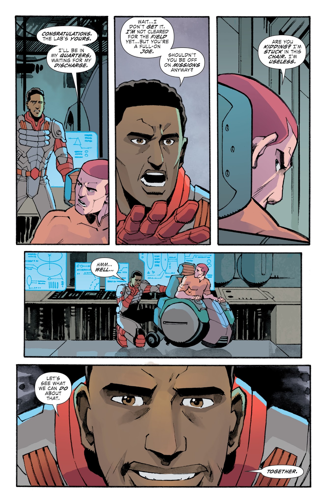 Read online Scarlett's Strike Force comic -  Issue #1 - 16