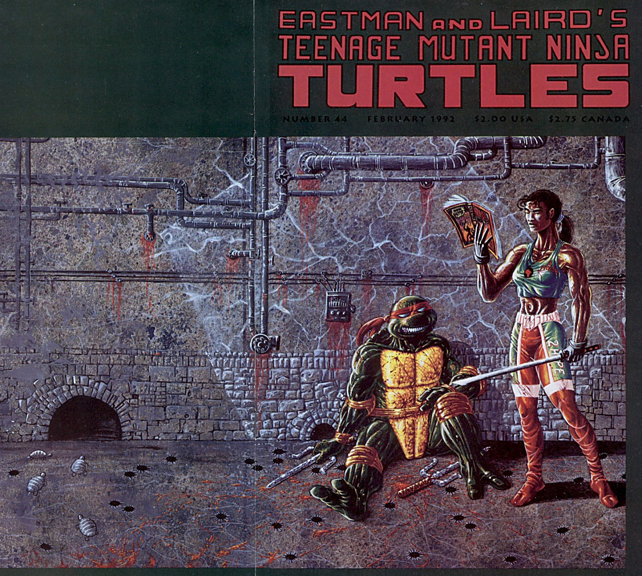 Read online Teenage Mutant Ninja Turtles (1984) comic -  Issue #44 - 1