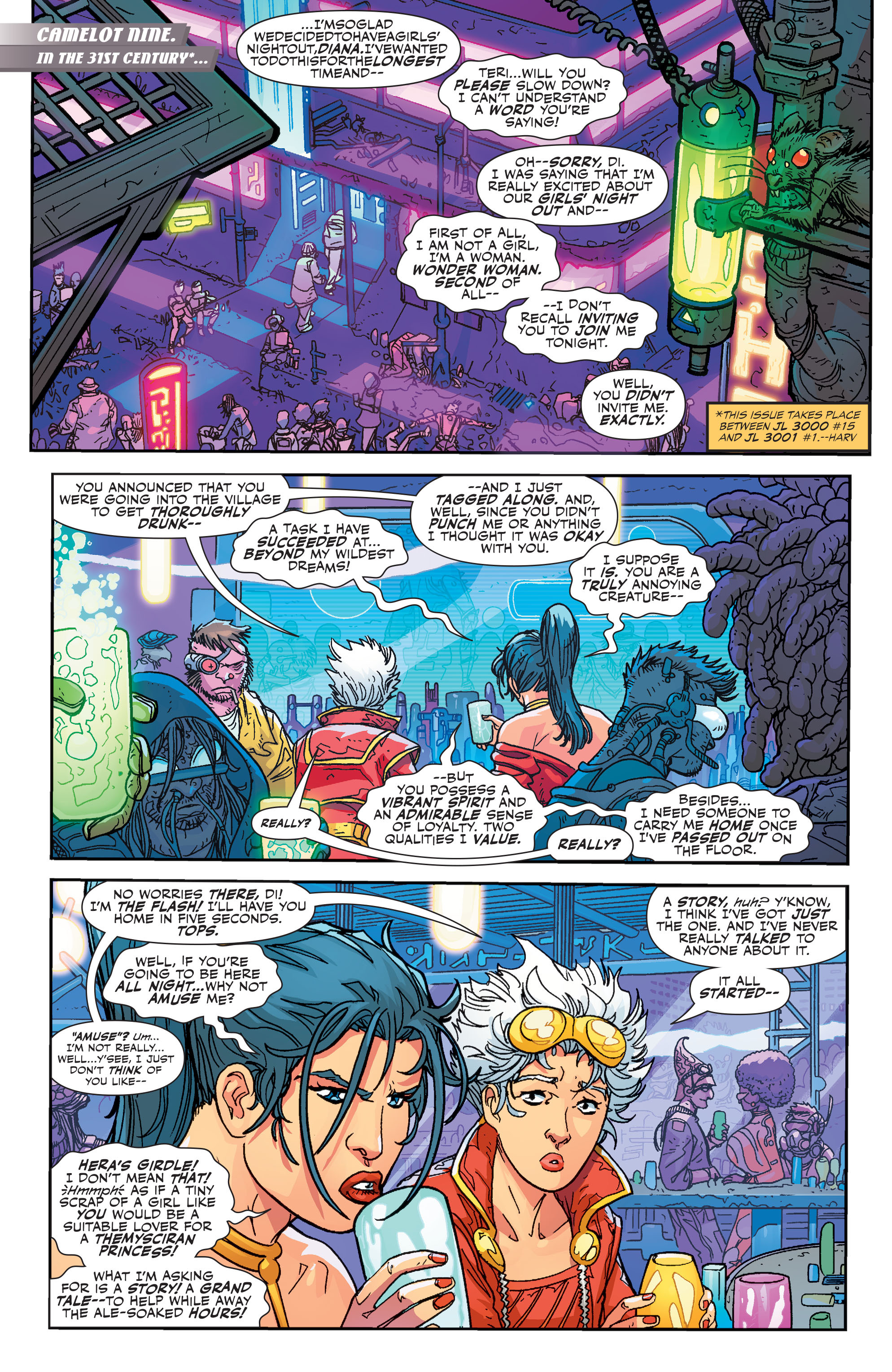 Read online Justice League 3001 comic -  Issue #4 - 2